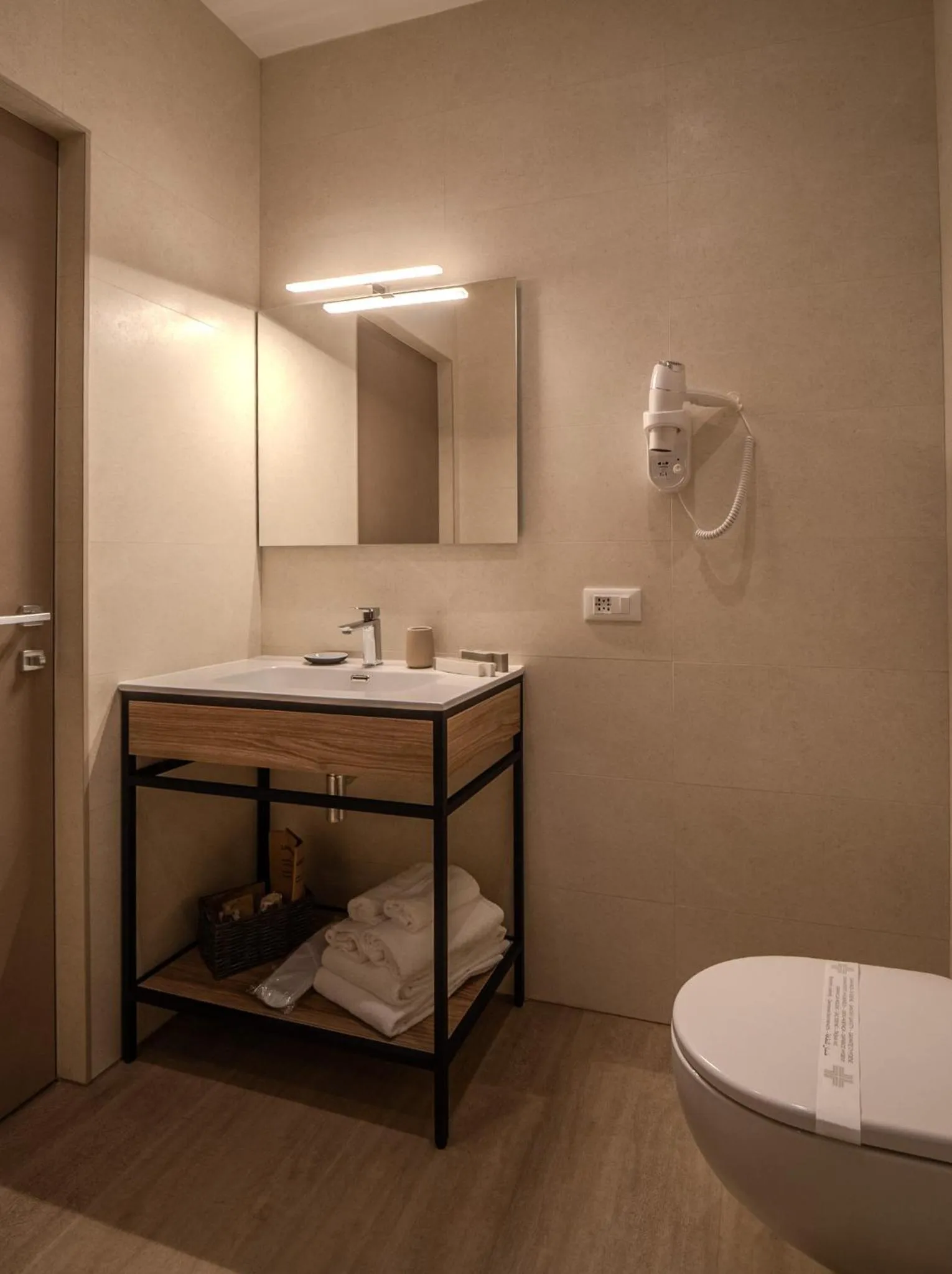 Toilet in Hotel Villa Maria