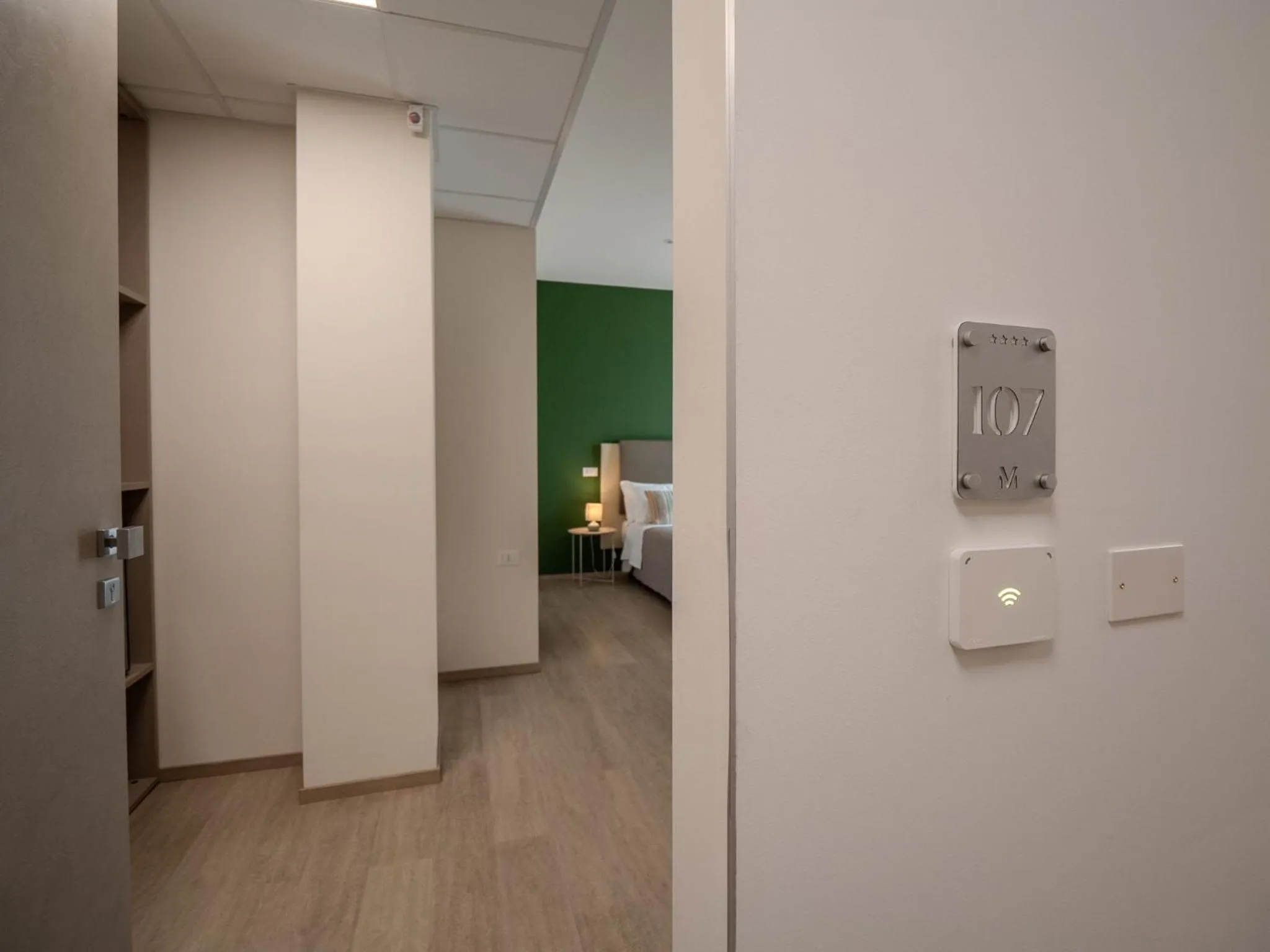 Bed in Hotel Villa Maria