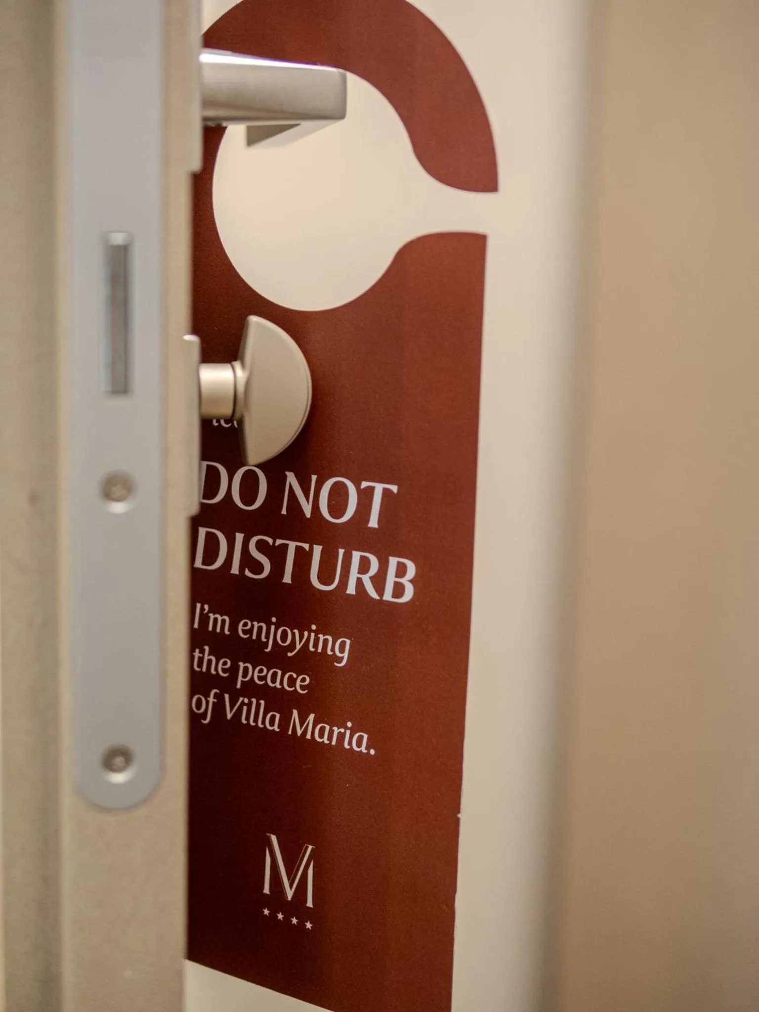 Property logo or sign in Hotel Villa Maria