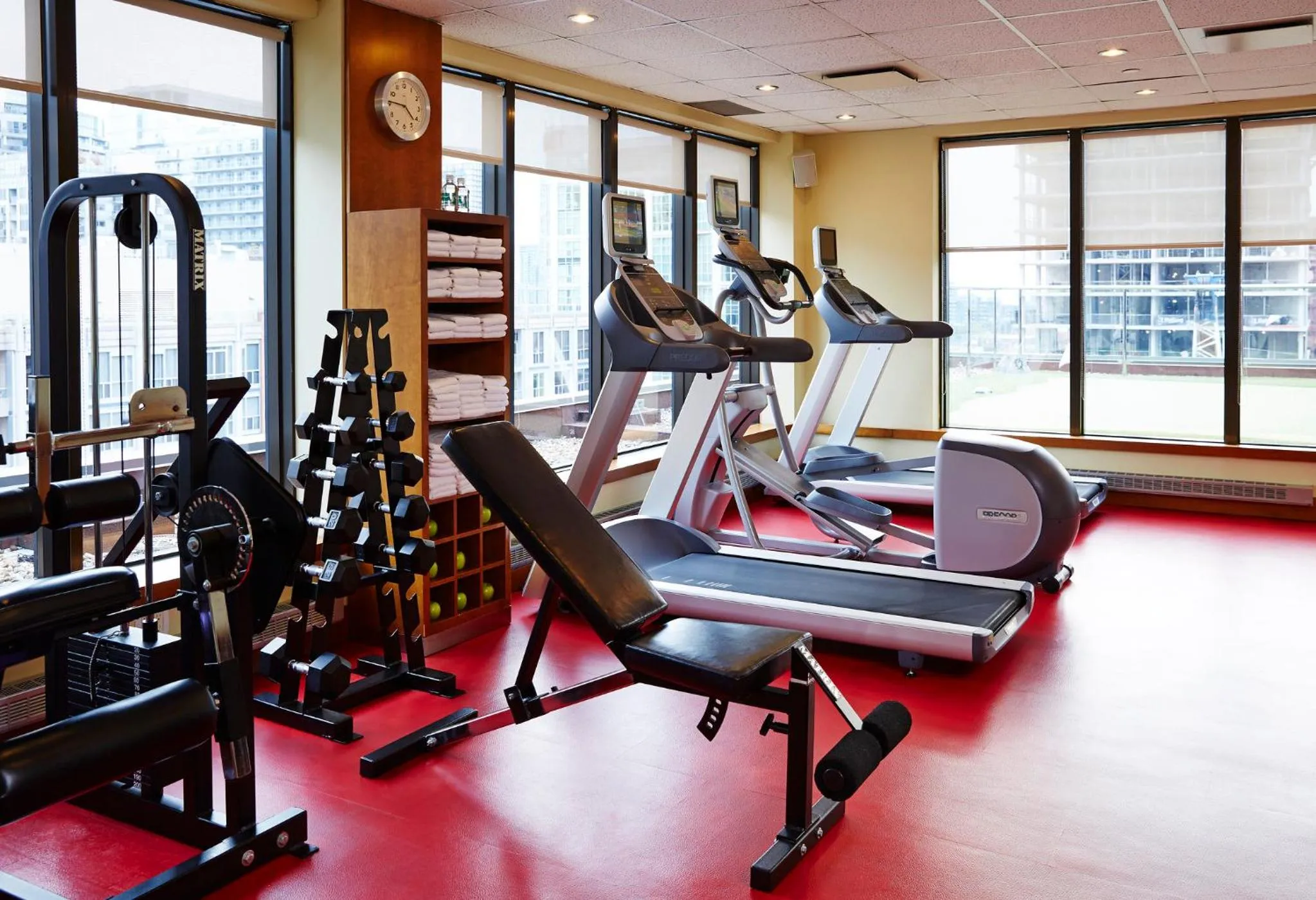 Fitness centre/facilities in Le Germain Hotel Toronto