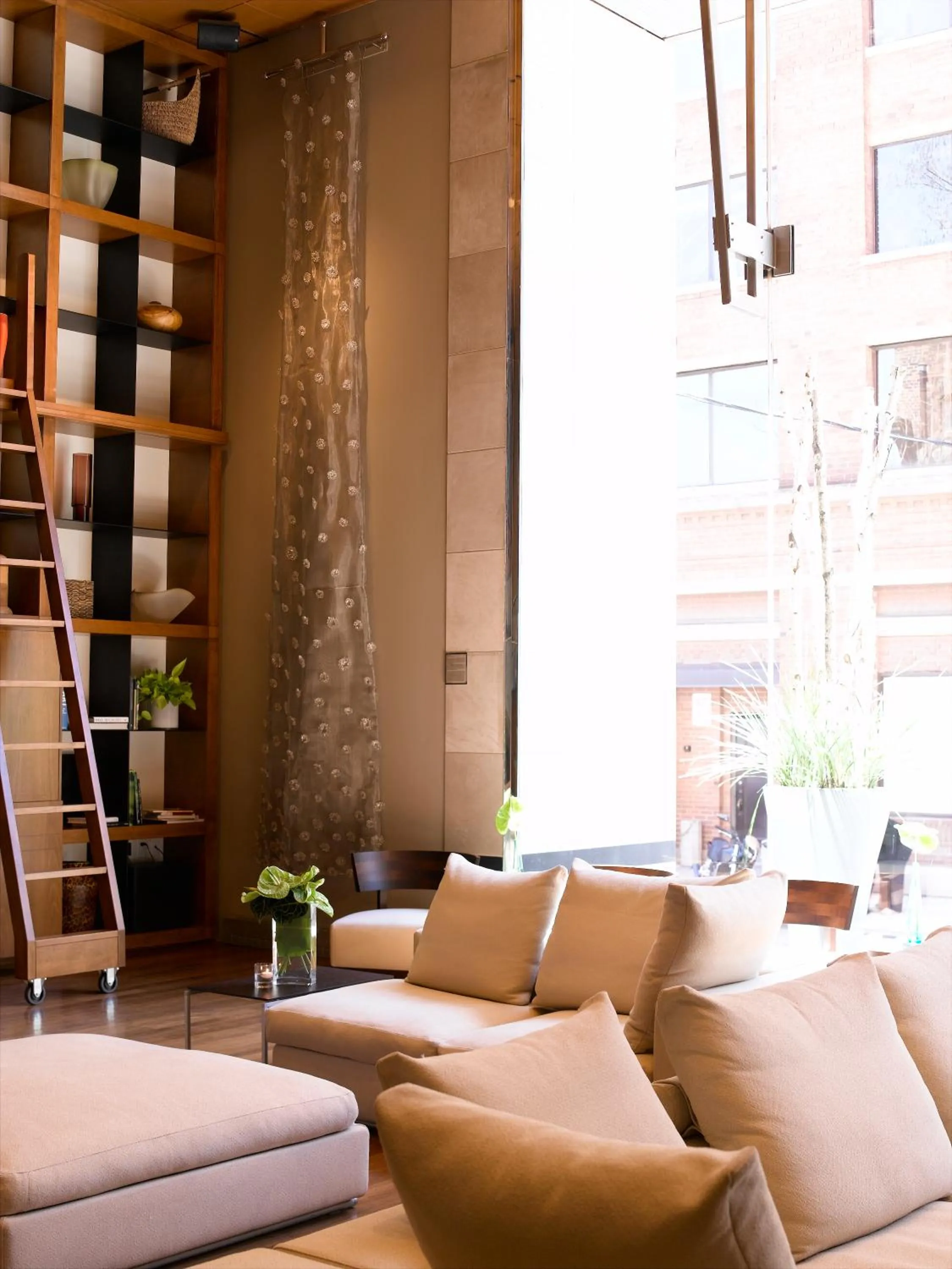 Library in Le Germain Hotel Toronto