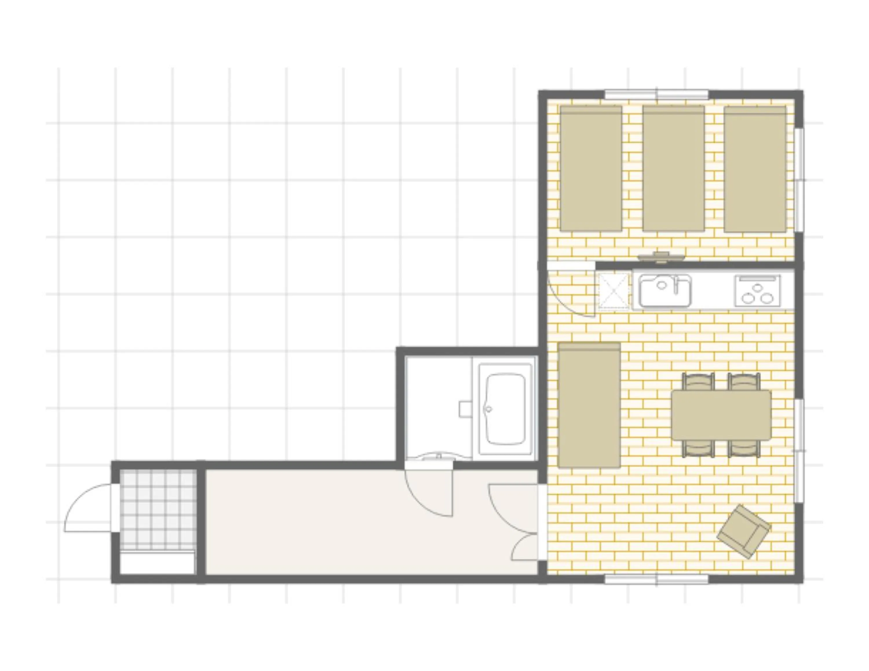 Floor plan in Tomato Takayama Station