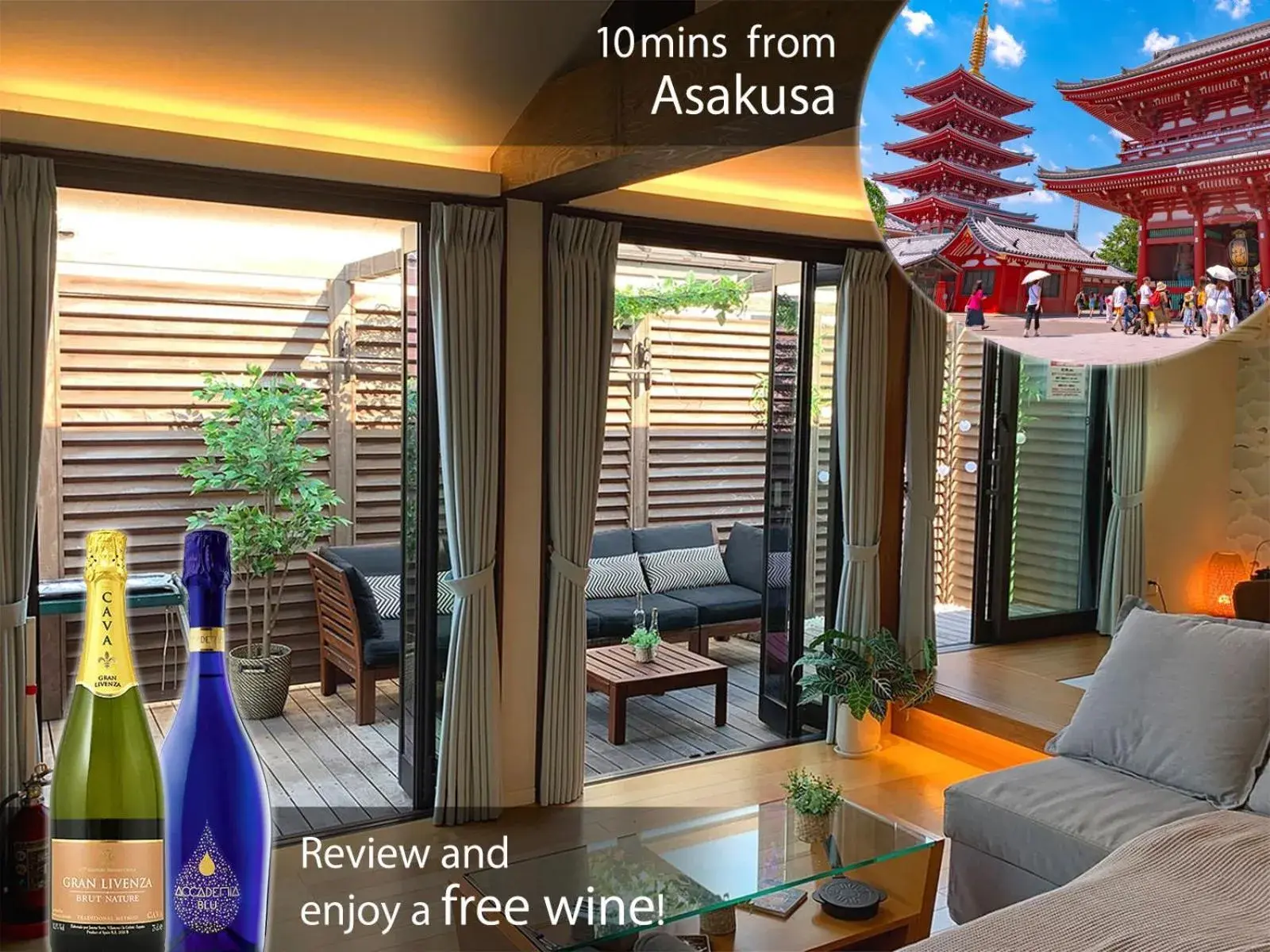 Apartment with Balcony - single occupancy in KandoStay 浅草EASTテラス Apartment with Balcony - single occupancy in KandoStay 浅草EASTテラス