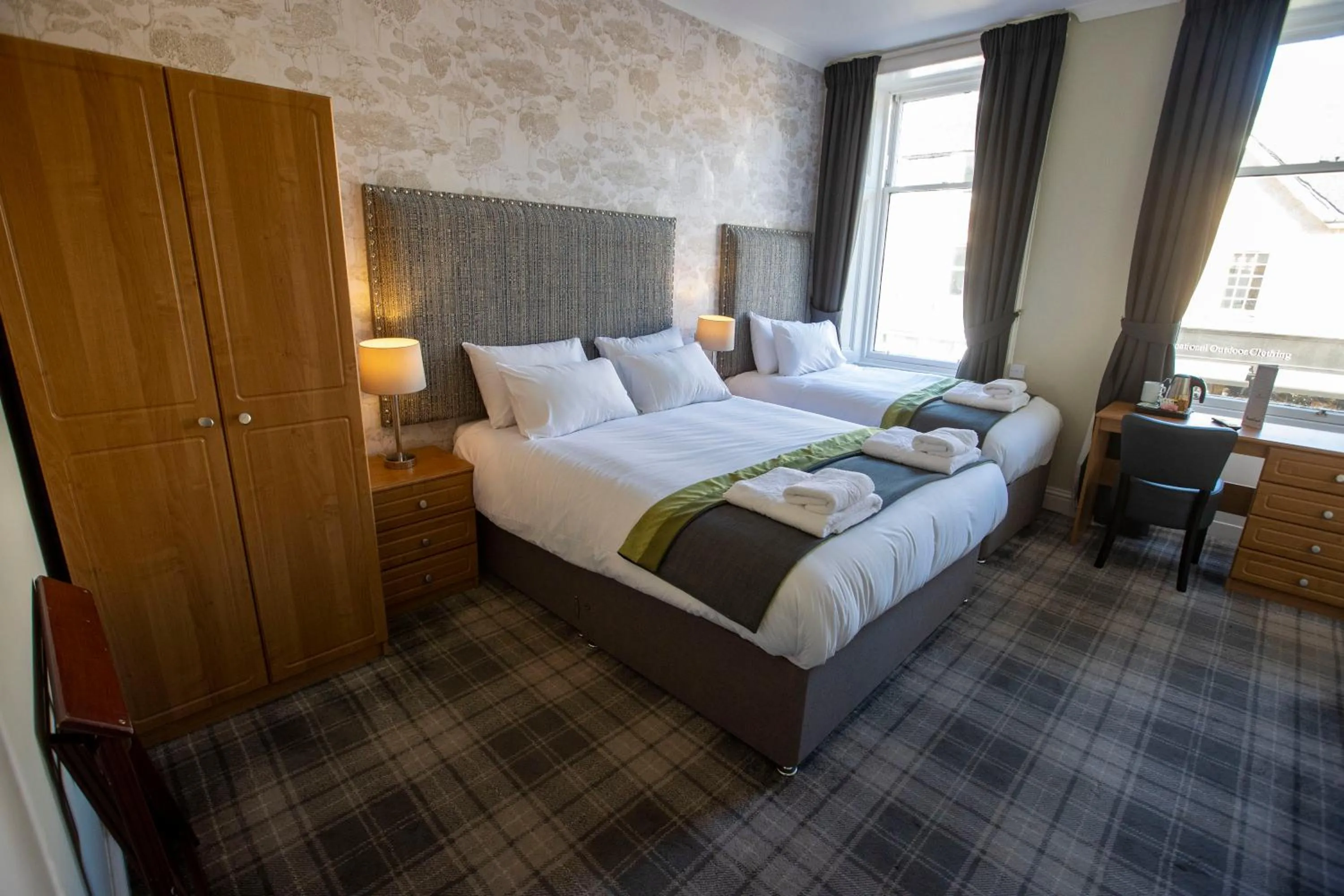 Bed in The Waverley Hotel