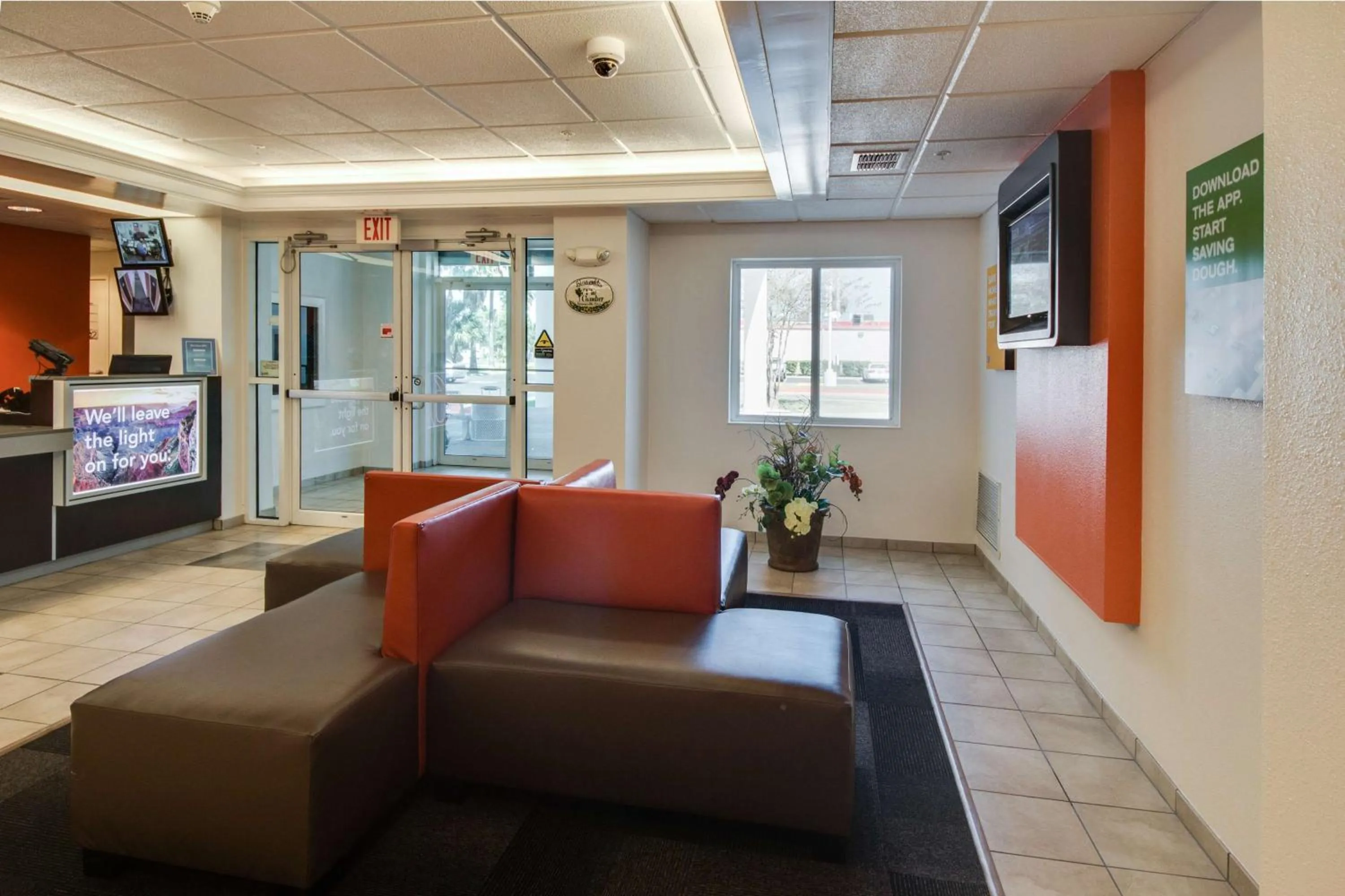 Lobby or reception in Motel 6-Brownsville, TX