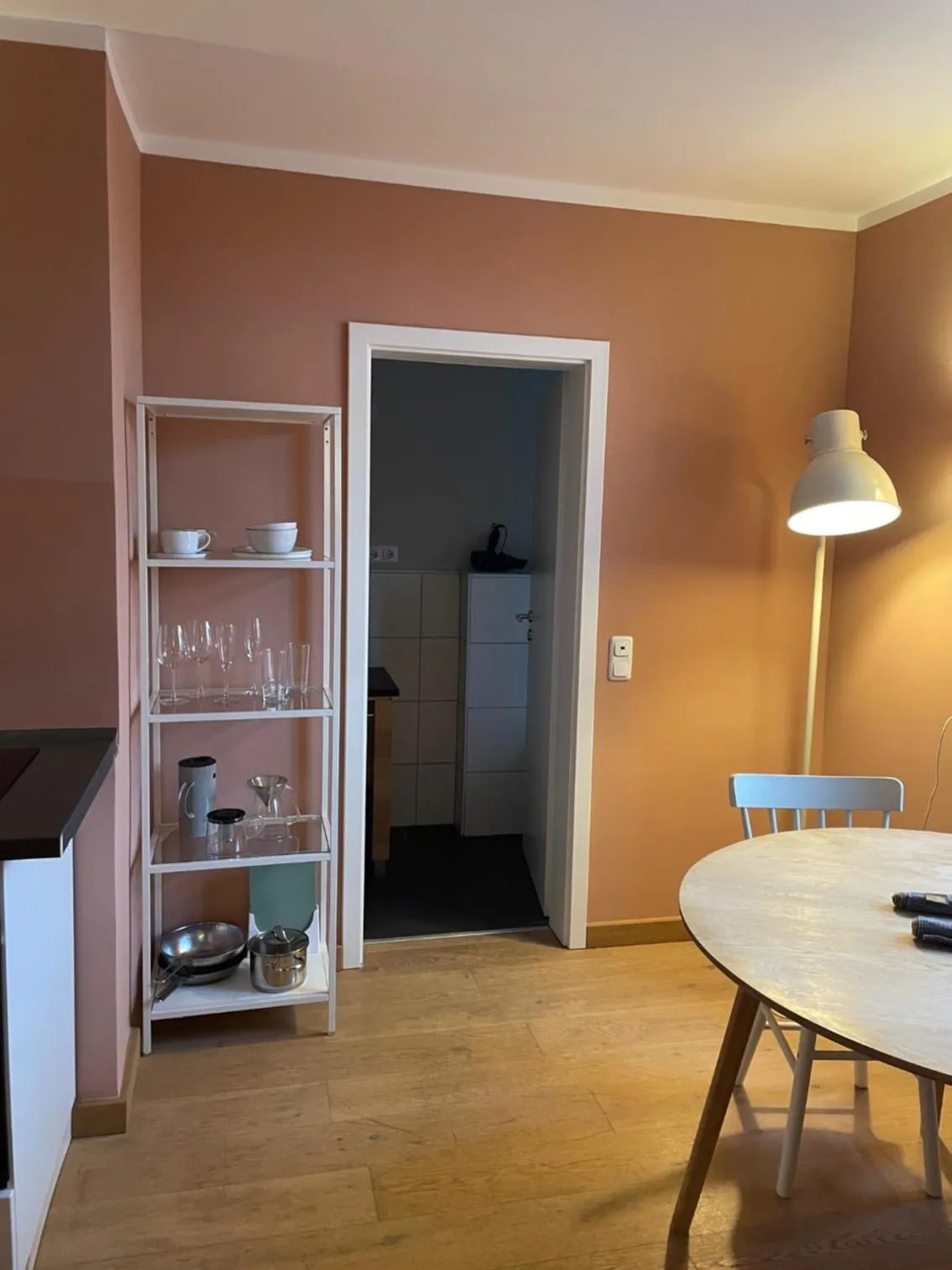 Kitchen or kitchenette in Hotel Stadthaus