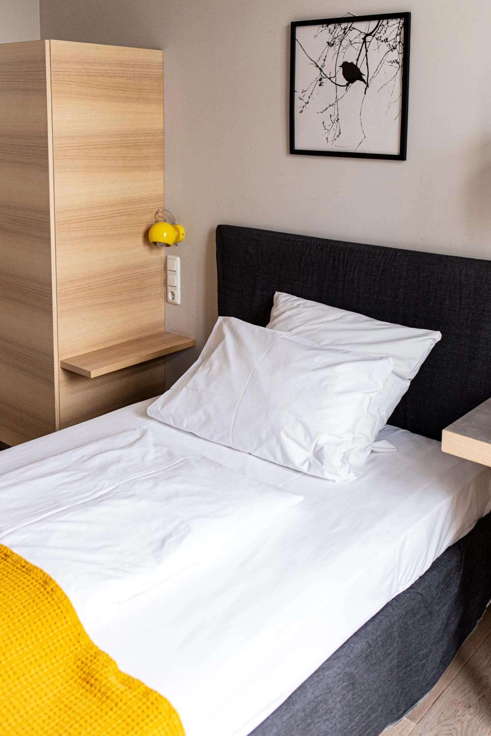 Bed in Hotel Stadthaus