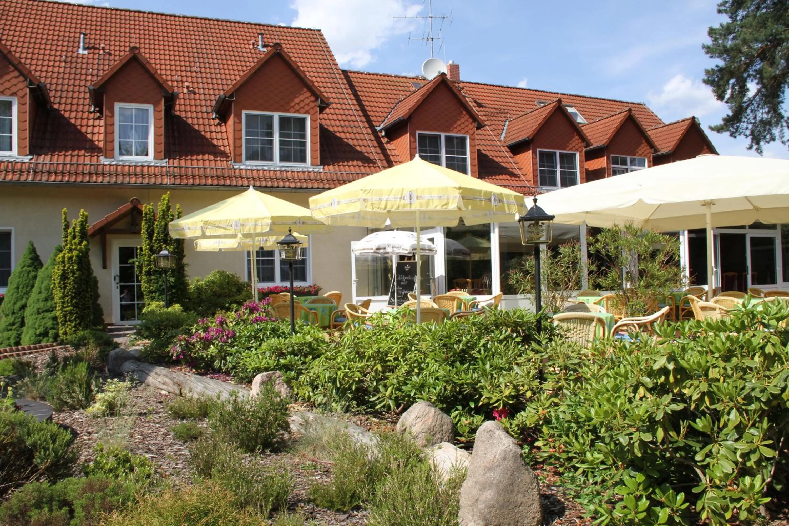 Balcony/Terrace in Hotel "Am Werl"