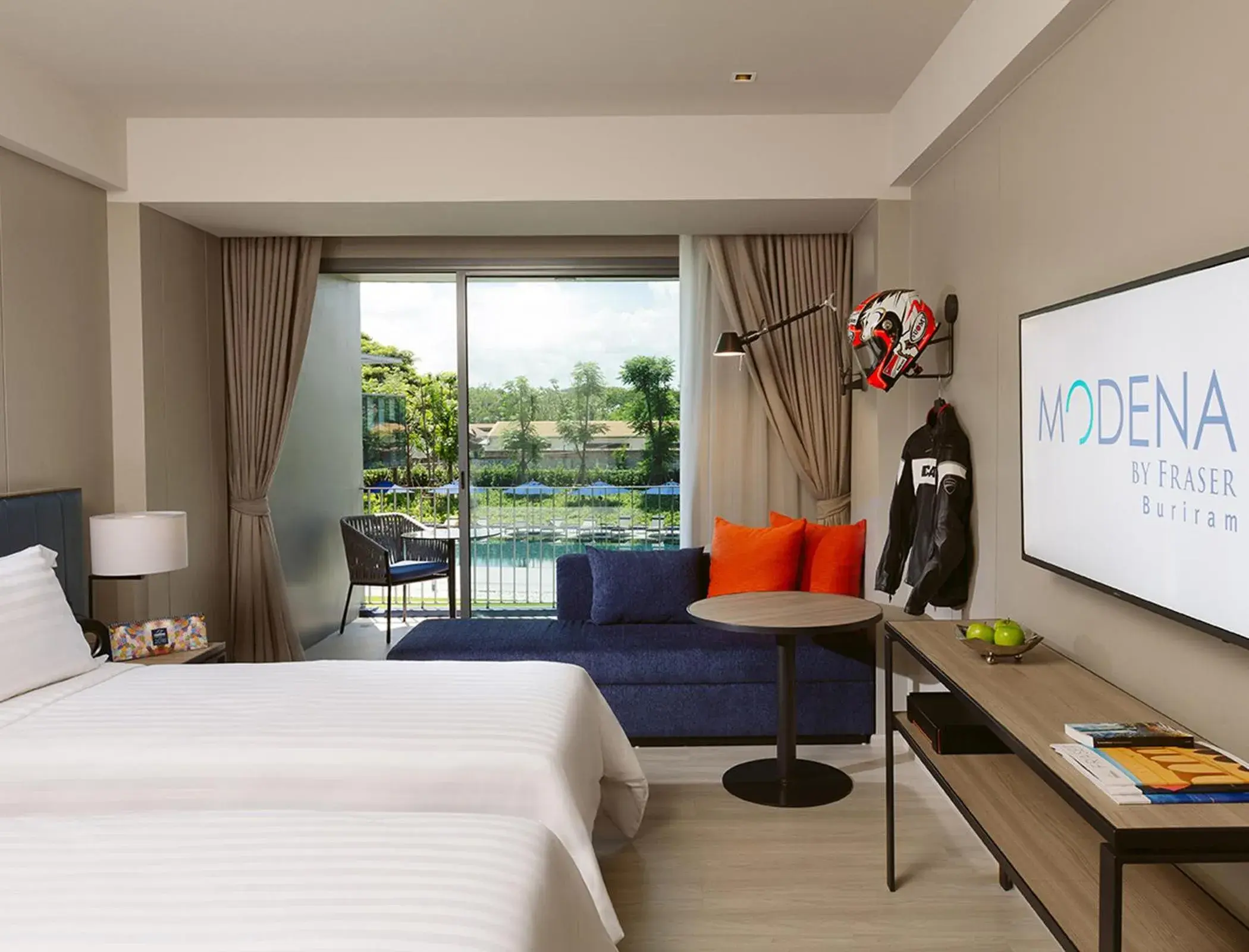 Deluxe Double or Twin Room with Terrace in Modena by Fraser Buriram Deluxe Double or Twin Room with Terrace in Modena by Fraser Buriram