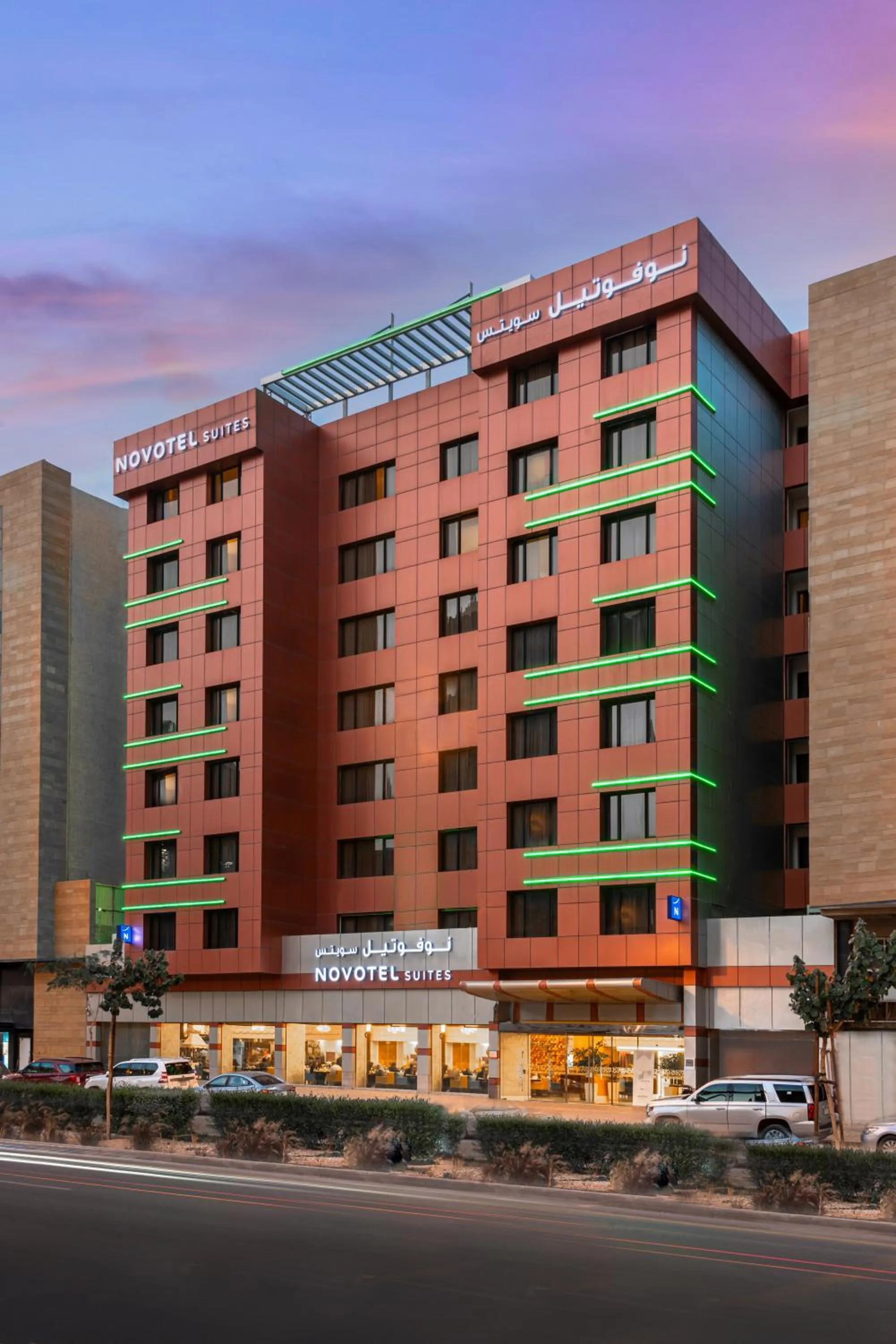 Property building in Novotel Suites Riyadh Olaya