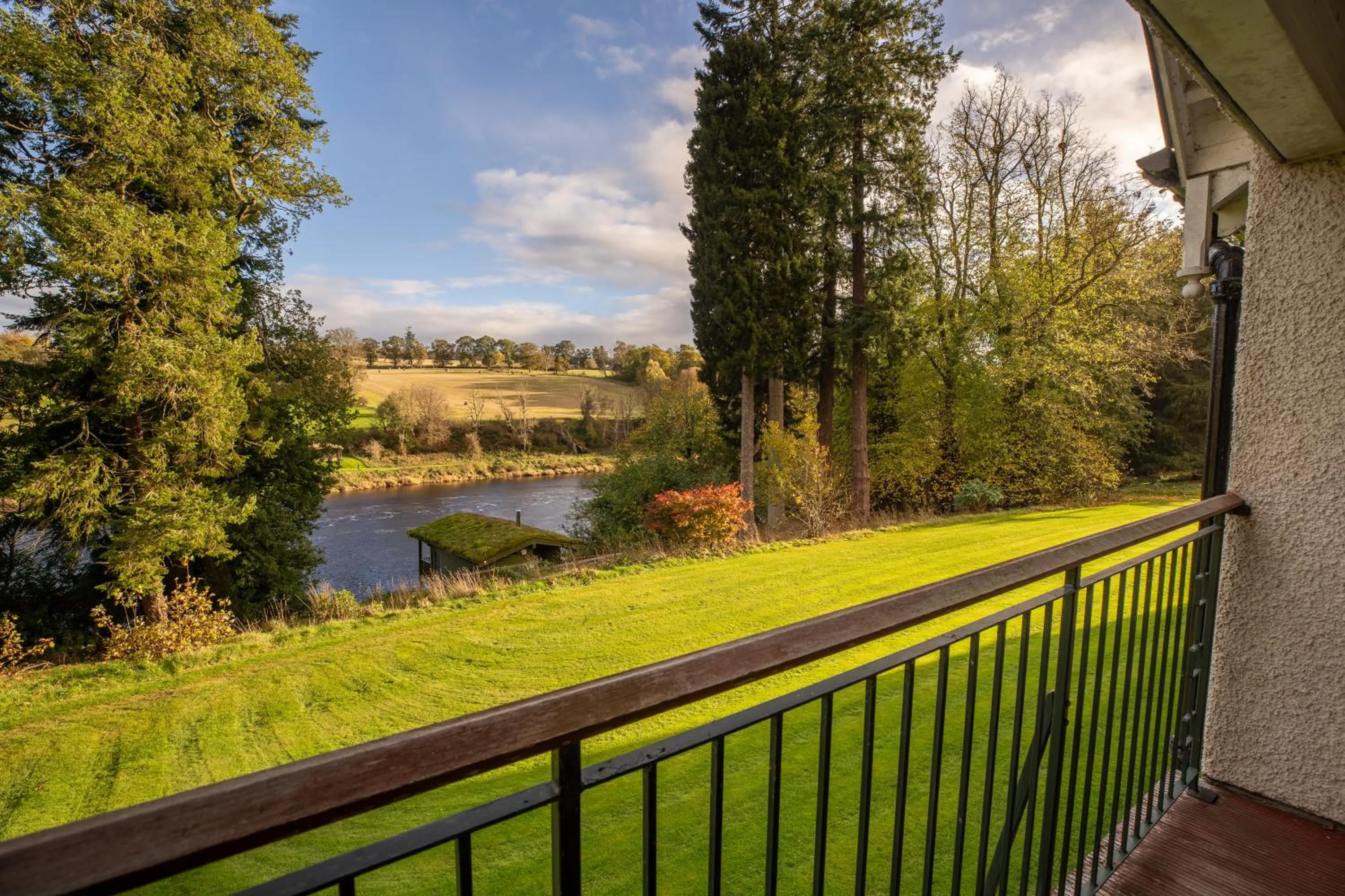 Balcony/Terrace in Ballathie House Hotel