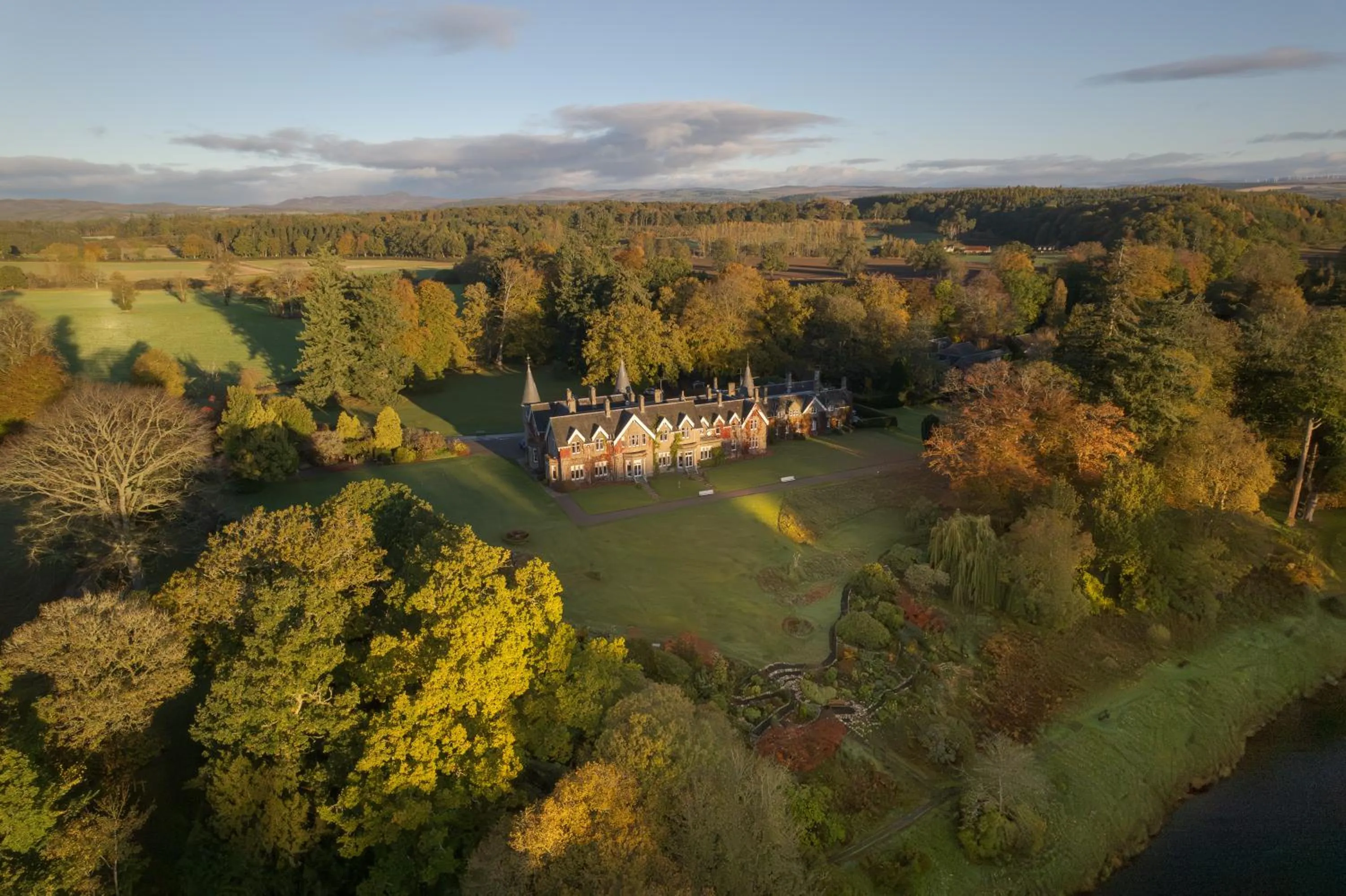 Property building in Ballathie House Hotel