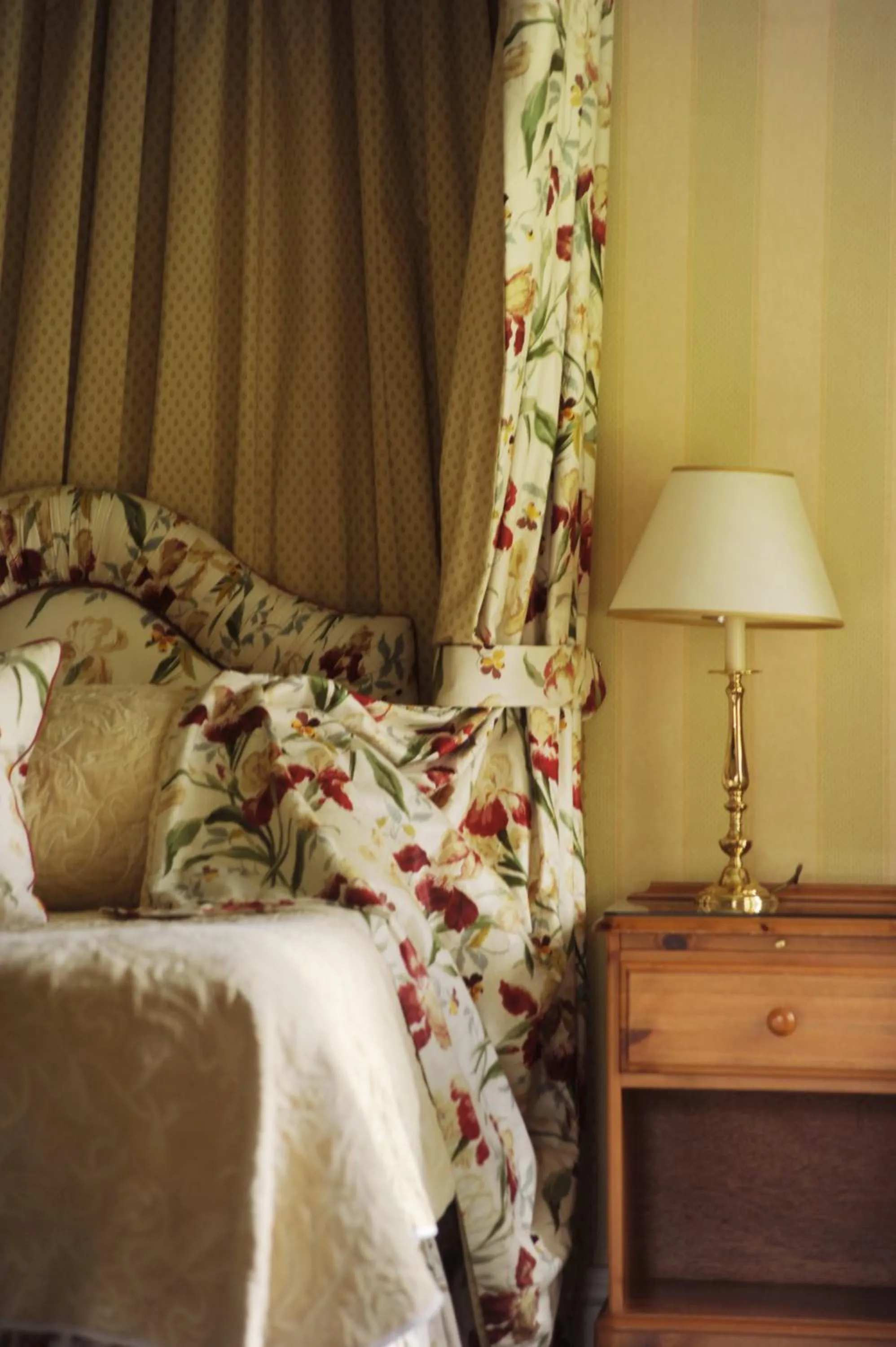 Bed in Ballathie House Hotel