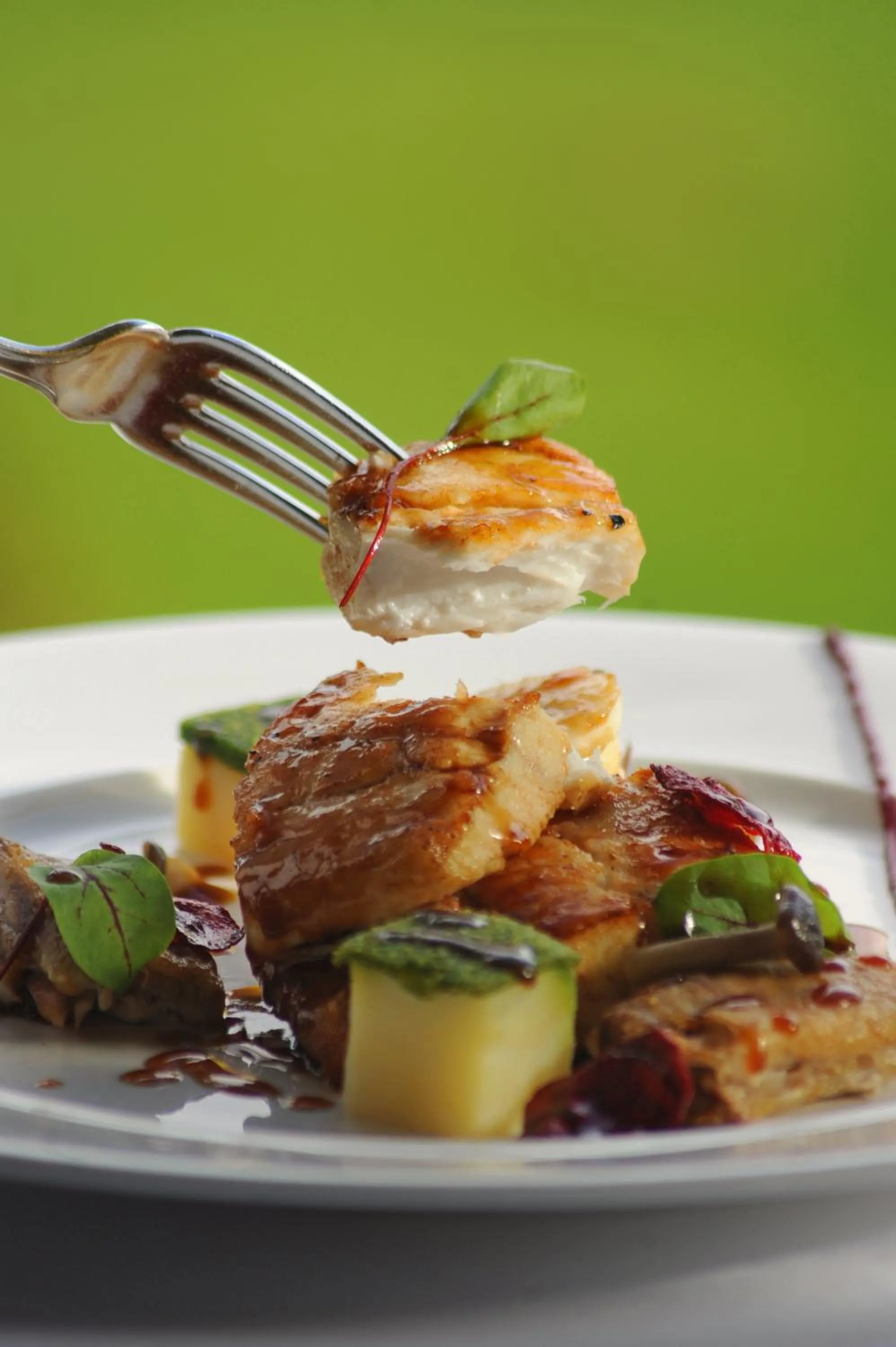 Food close-up in Ballathie House Hotel