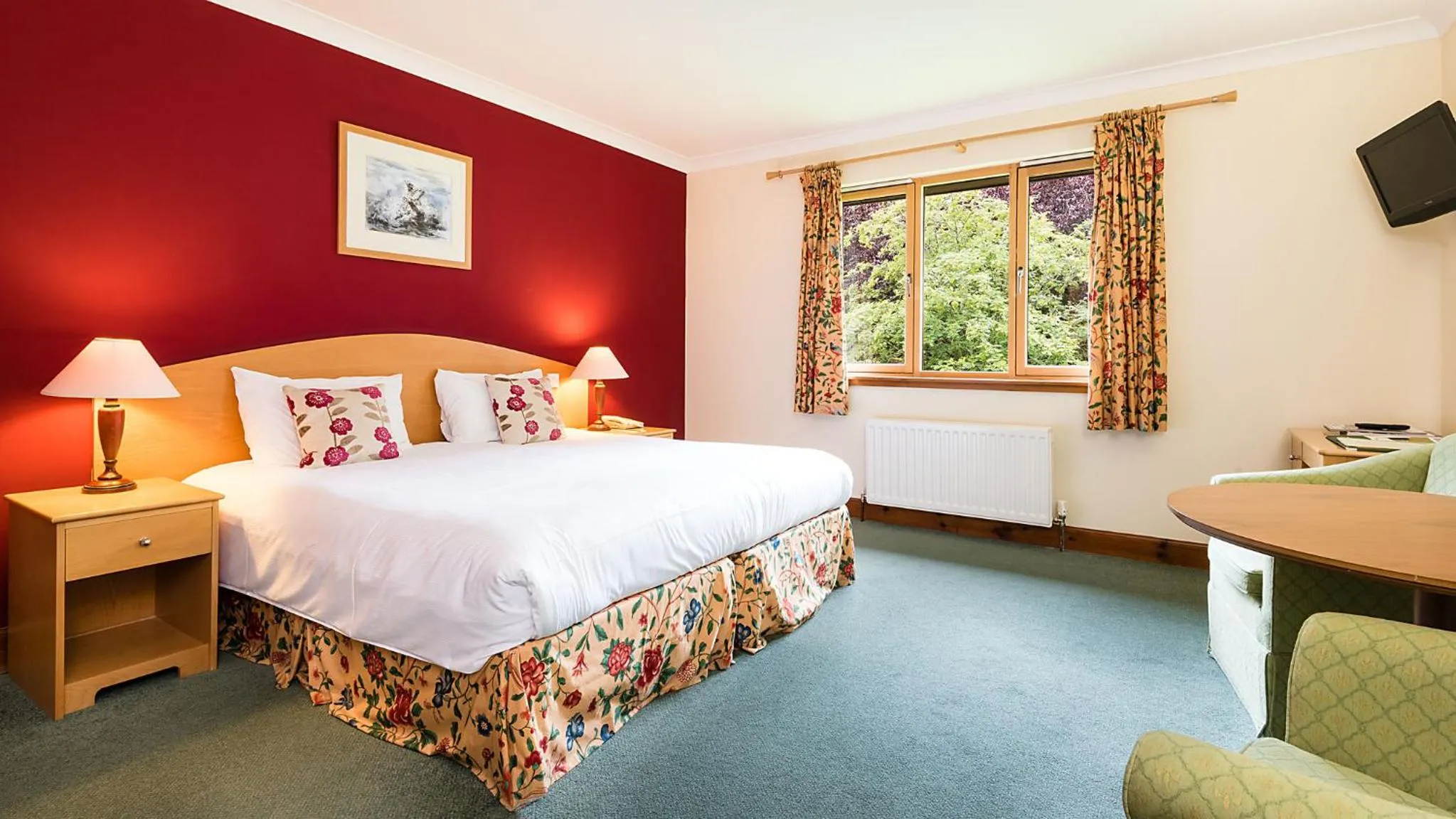Photo of the whole room, Bed in Ballathie House Hotel