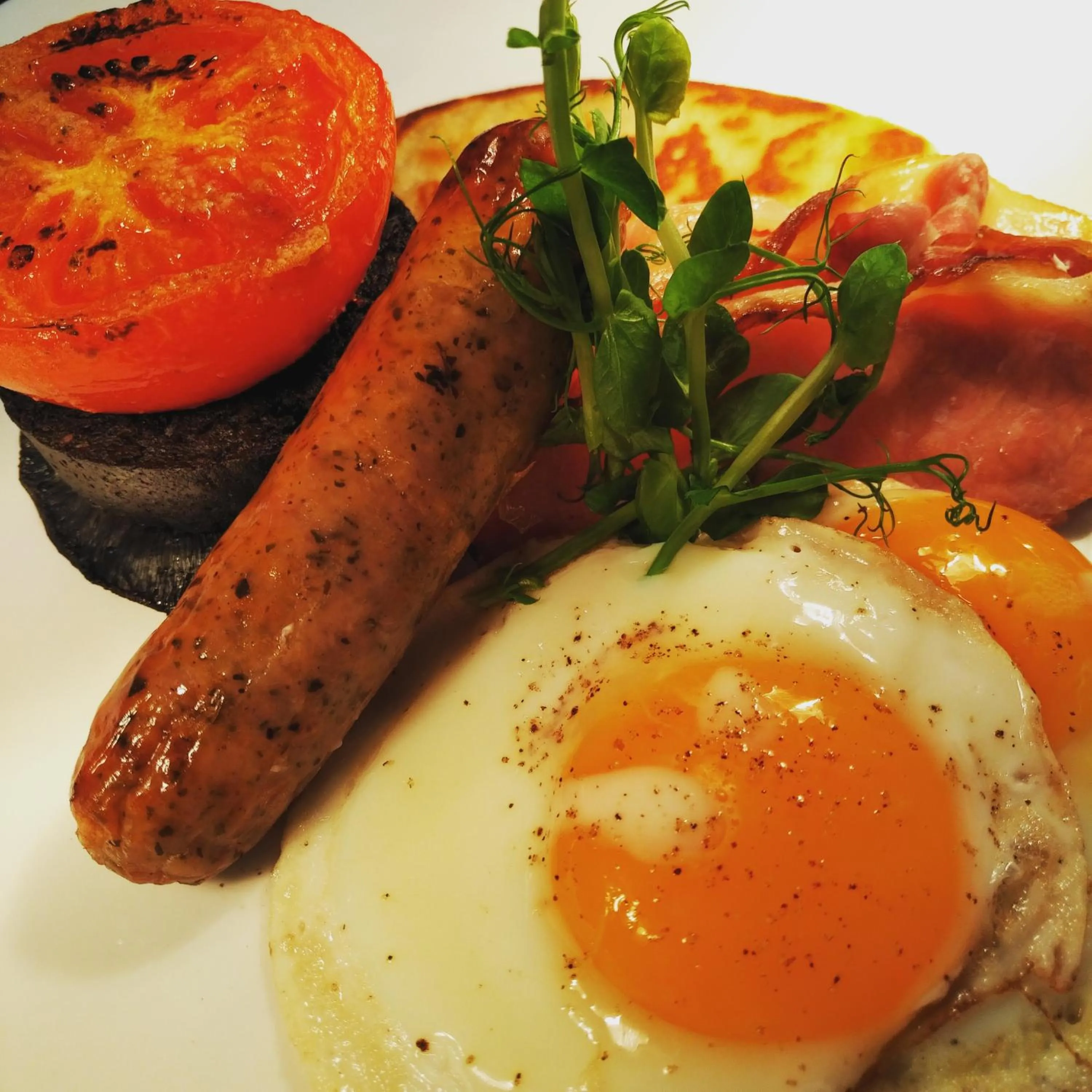 Breakfast in Ballathie House Hotel