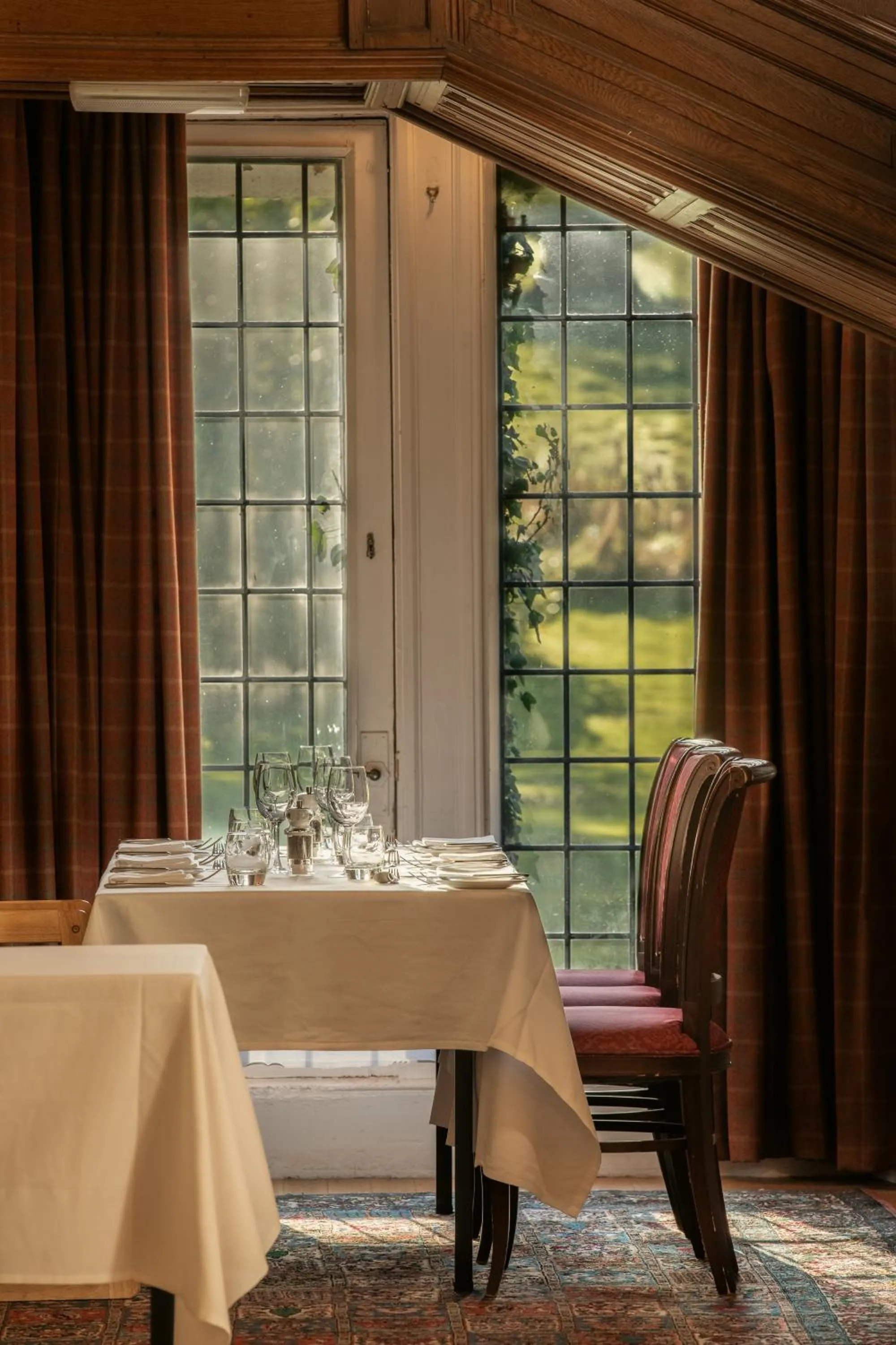 Seating area in Ballathie House Hotel