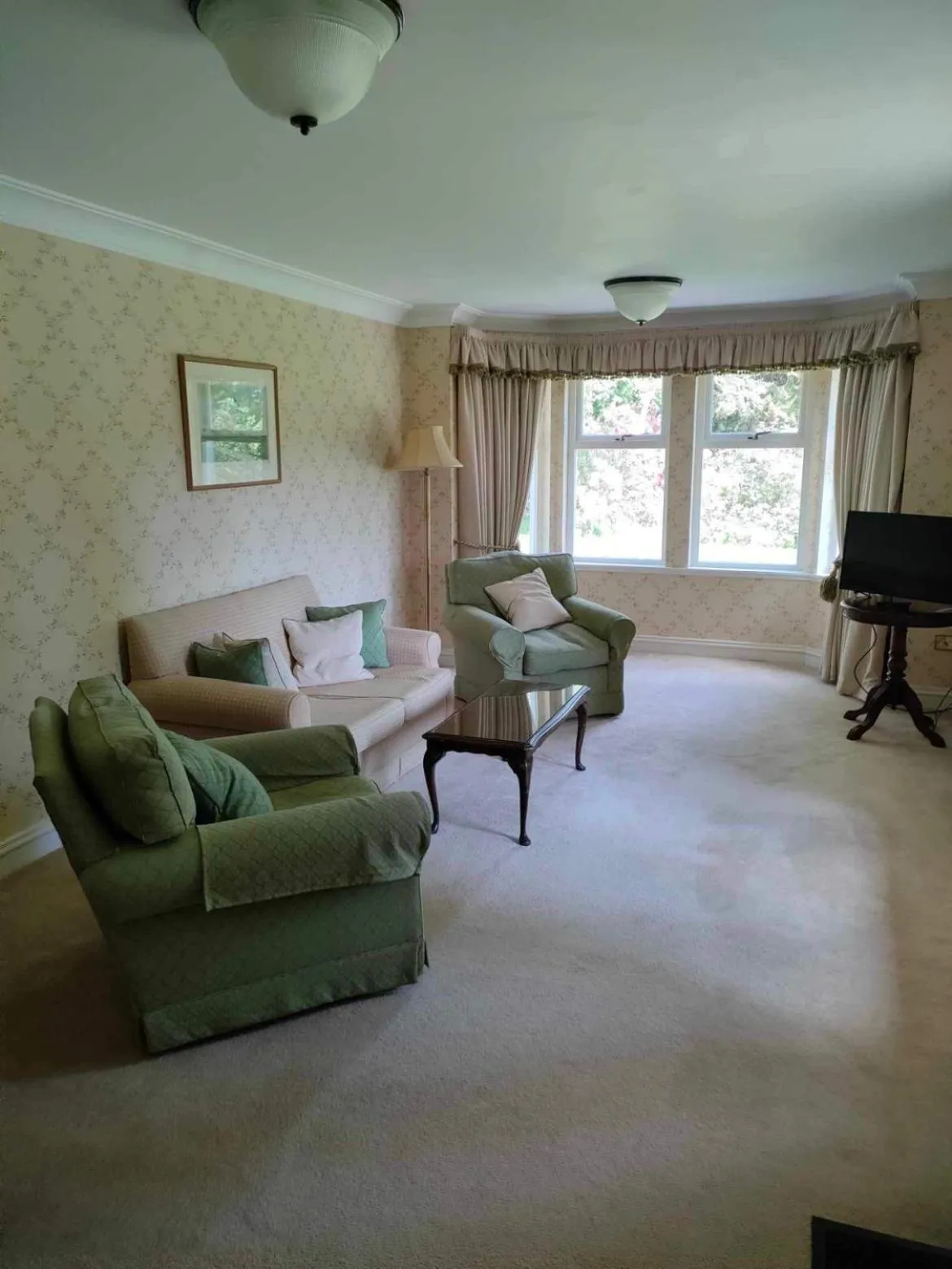 Seating area in Ballathie House Hotel