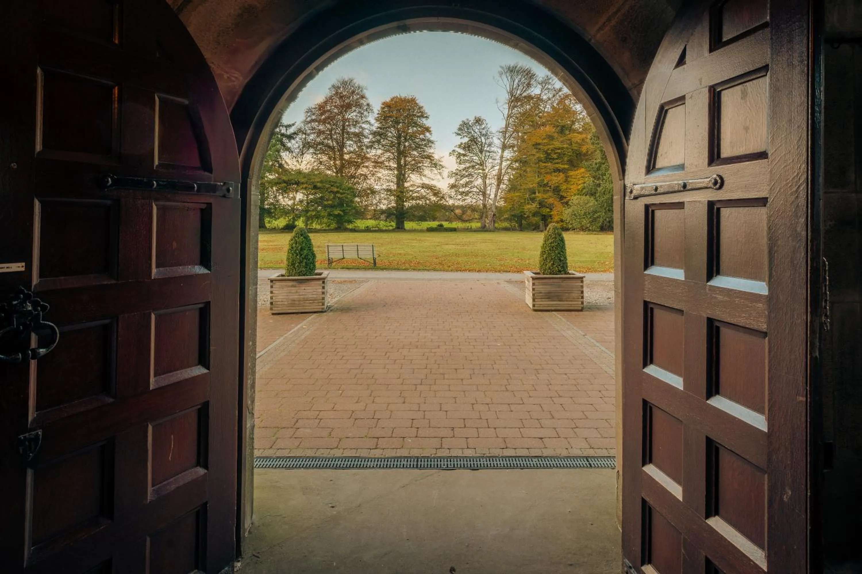 Facade/entrance in Ballathie House Hotel
