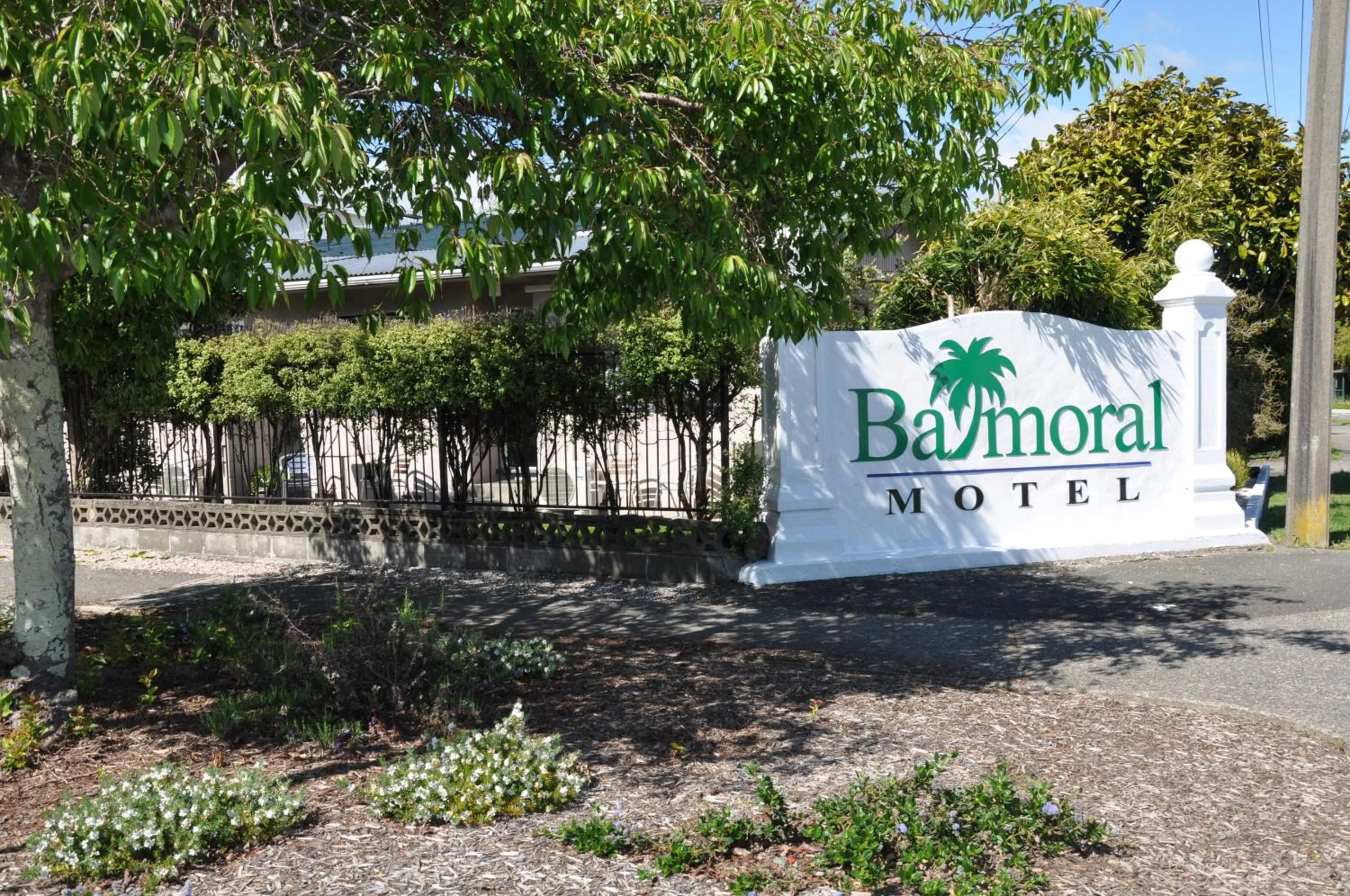 Property logo or sign in Balmoral Motel