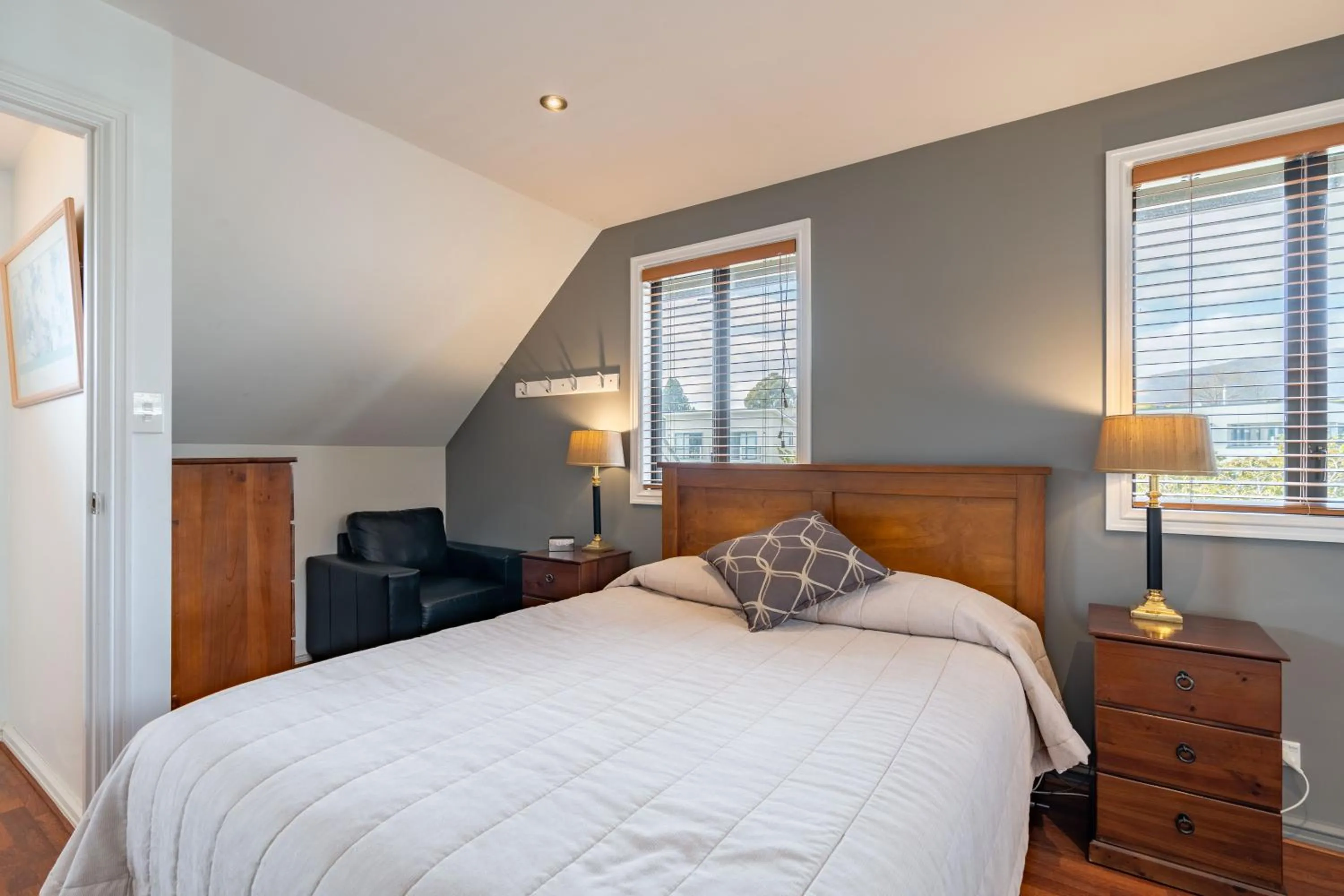 Bed in Wanaka Luxury Apartments