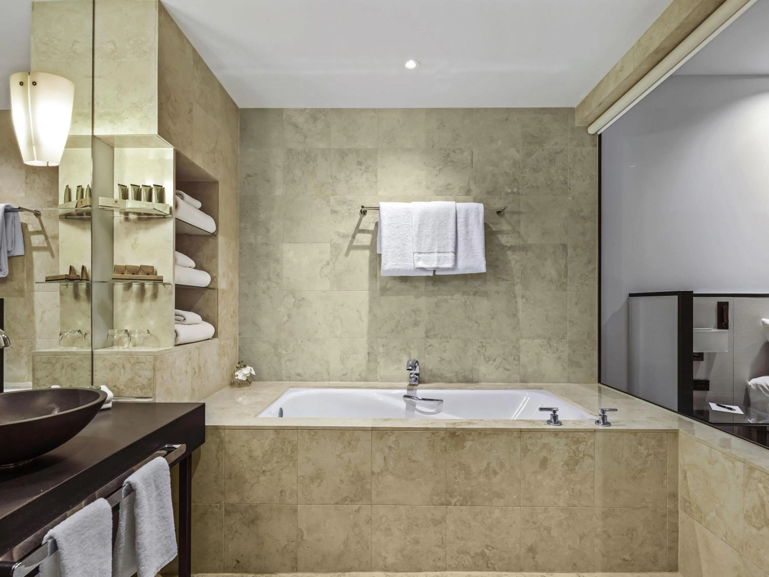 Bedroom in Peppers Waymouth Hotel