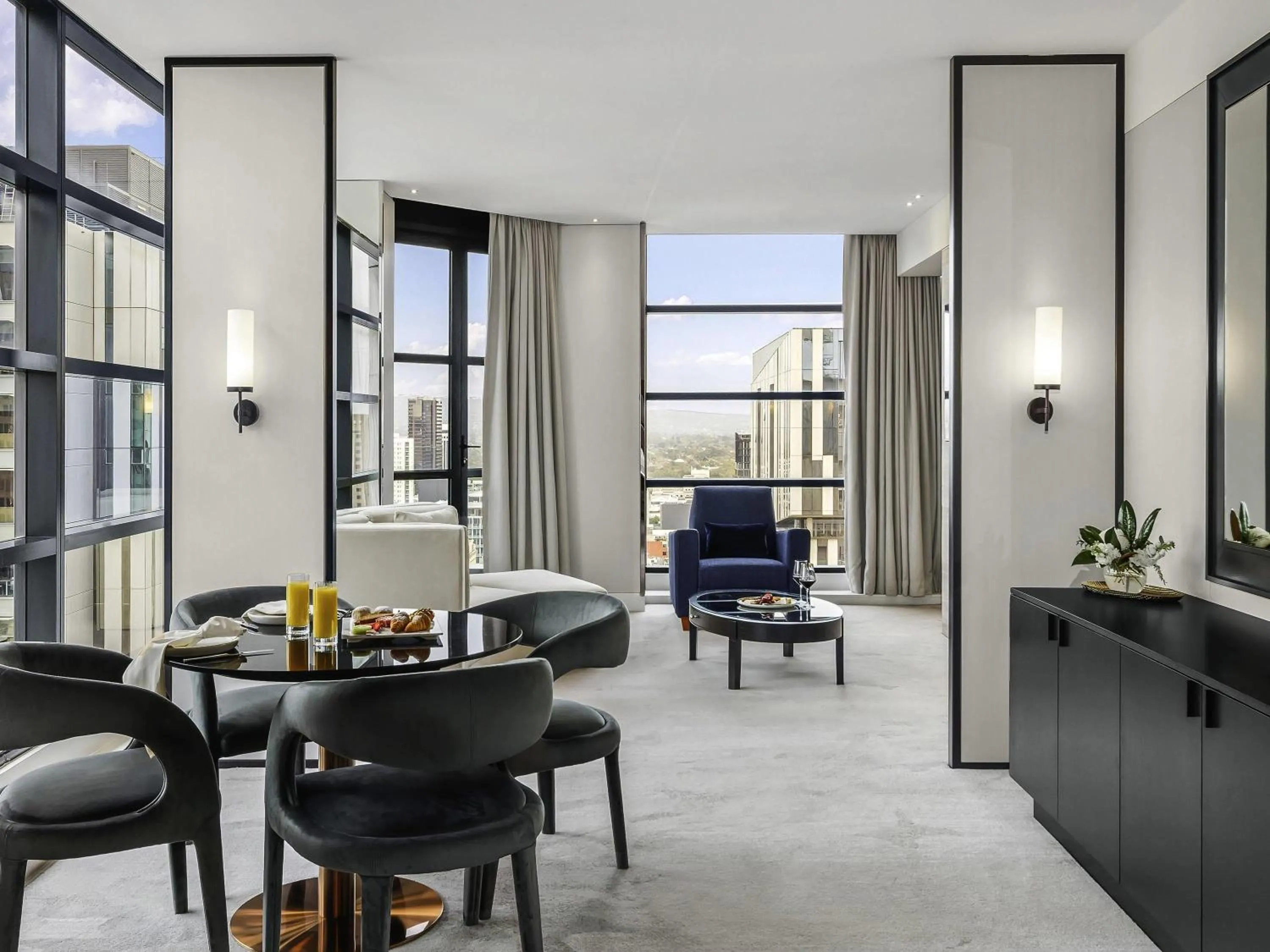 Bedroom in Peppers Waymouth Hotel