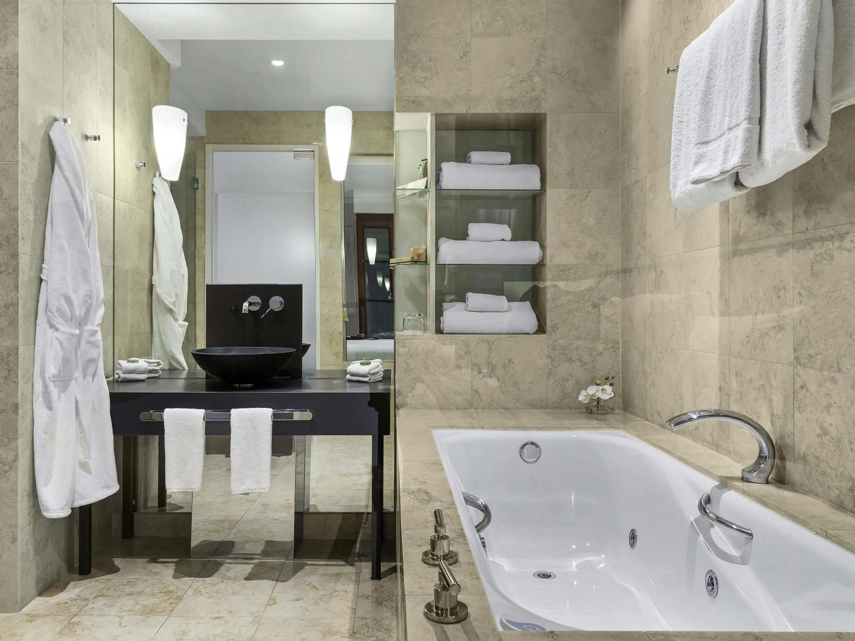 Bedroom in Peppers Waymouth Hotel