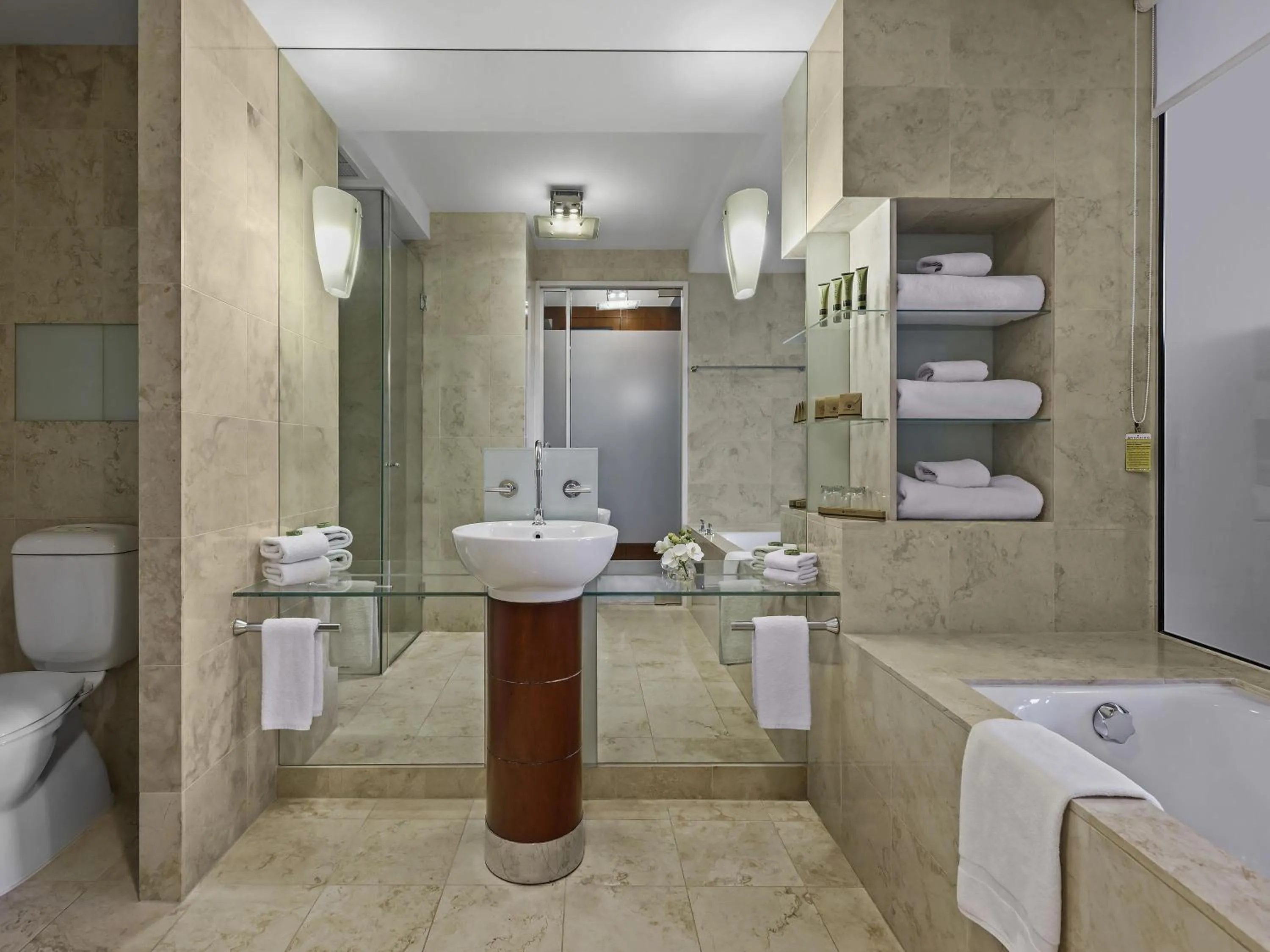 Bedroom in Peppers Waymouth Hotel