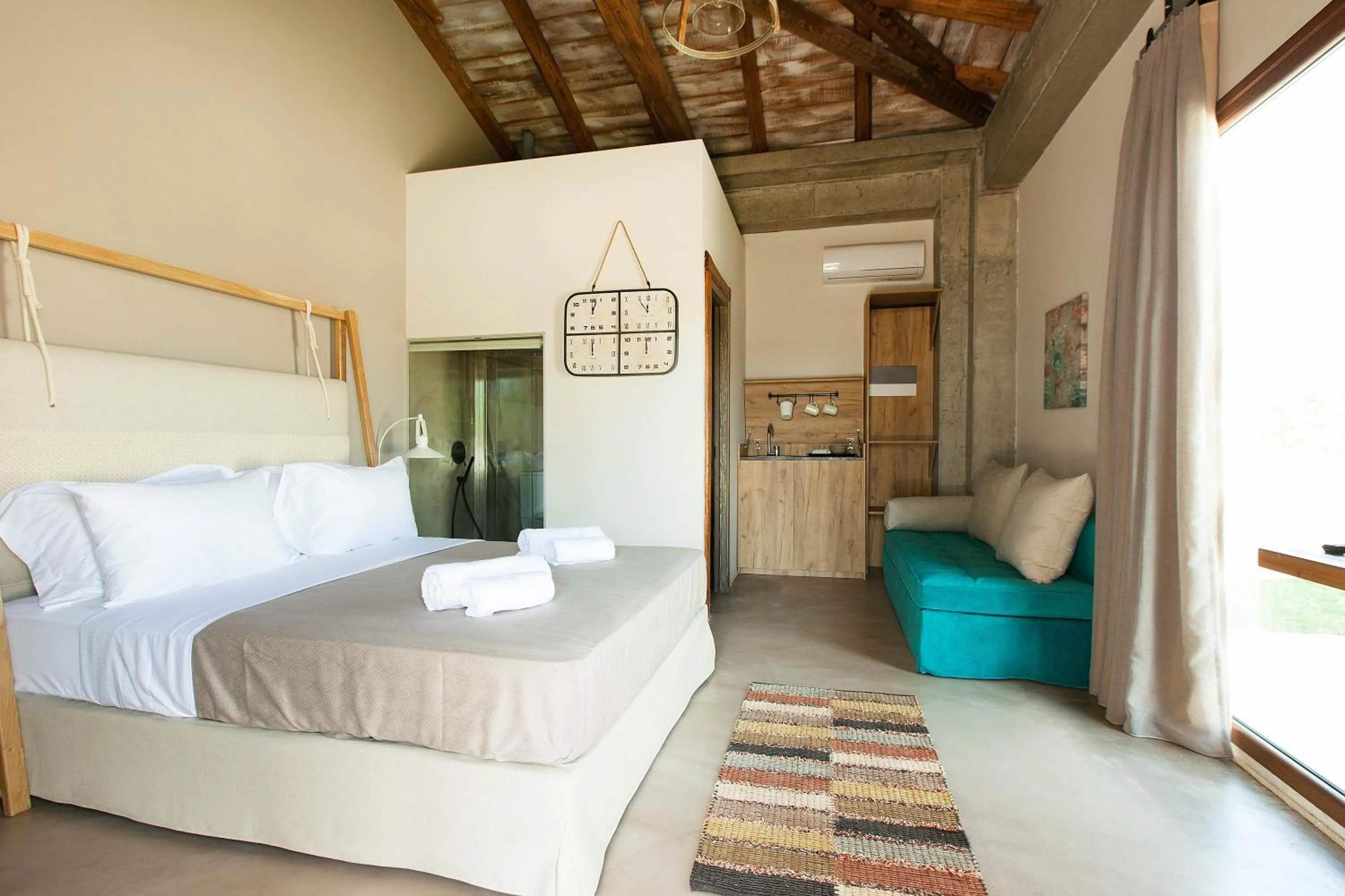 Bed in Casa Afytos - Adults Only