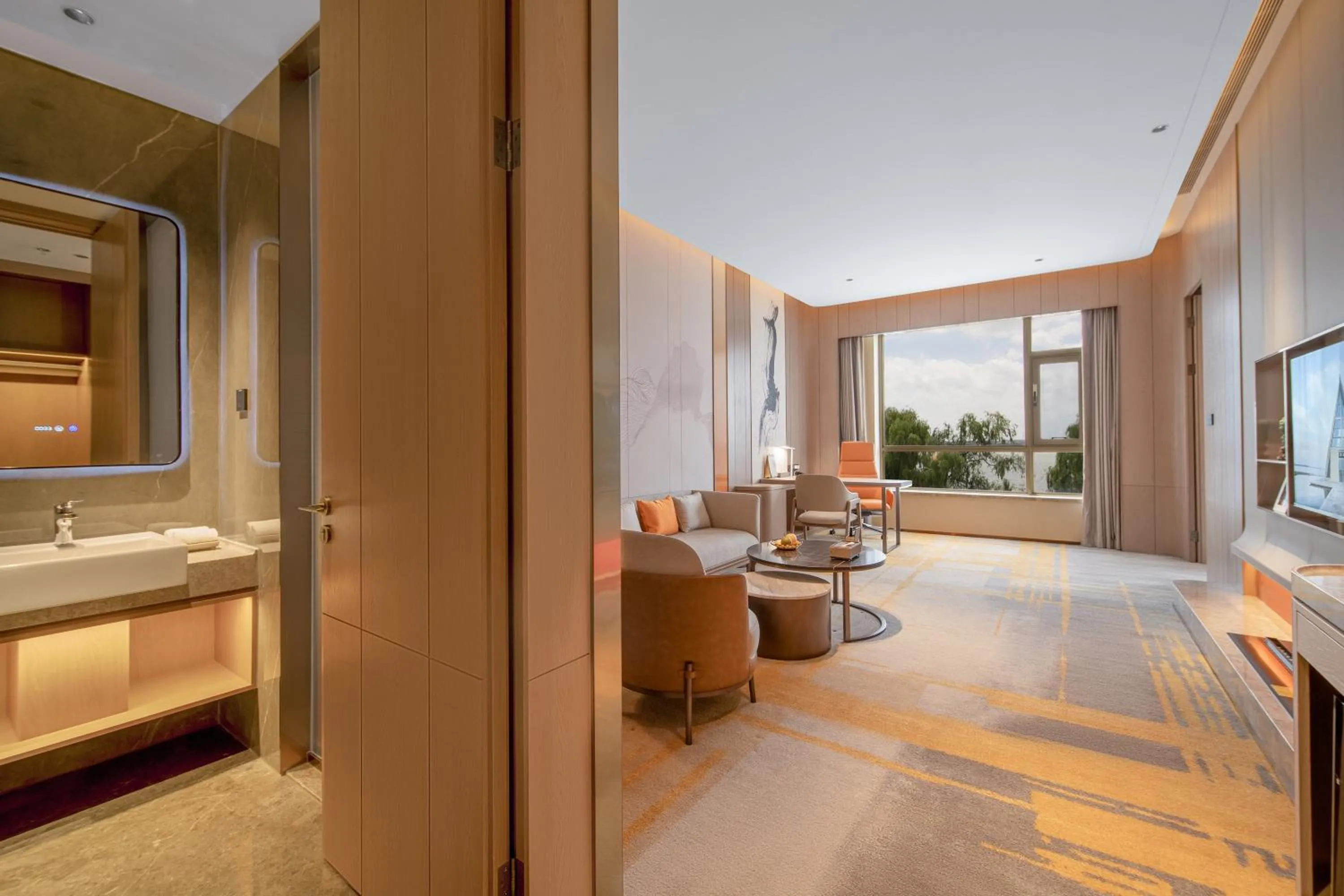 Photo of the whole room in Suzhou Tongli Lake View Hotel