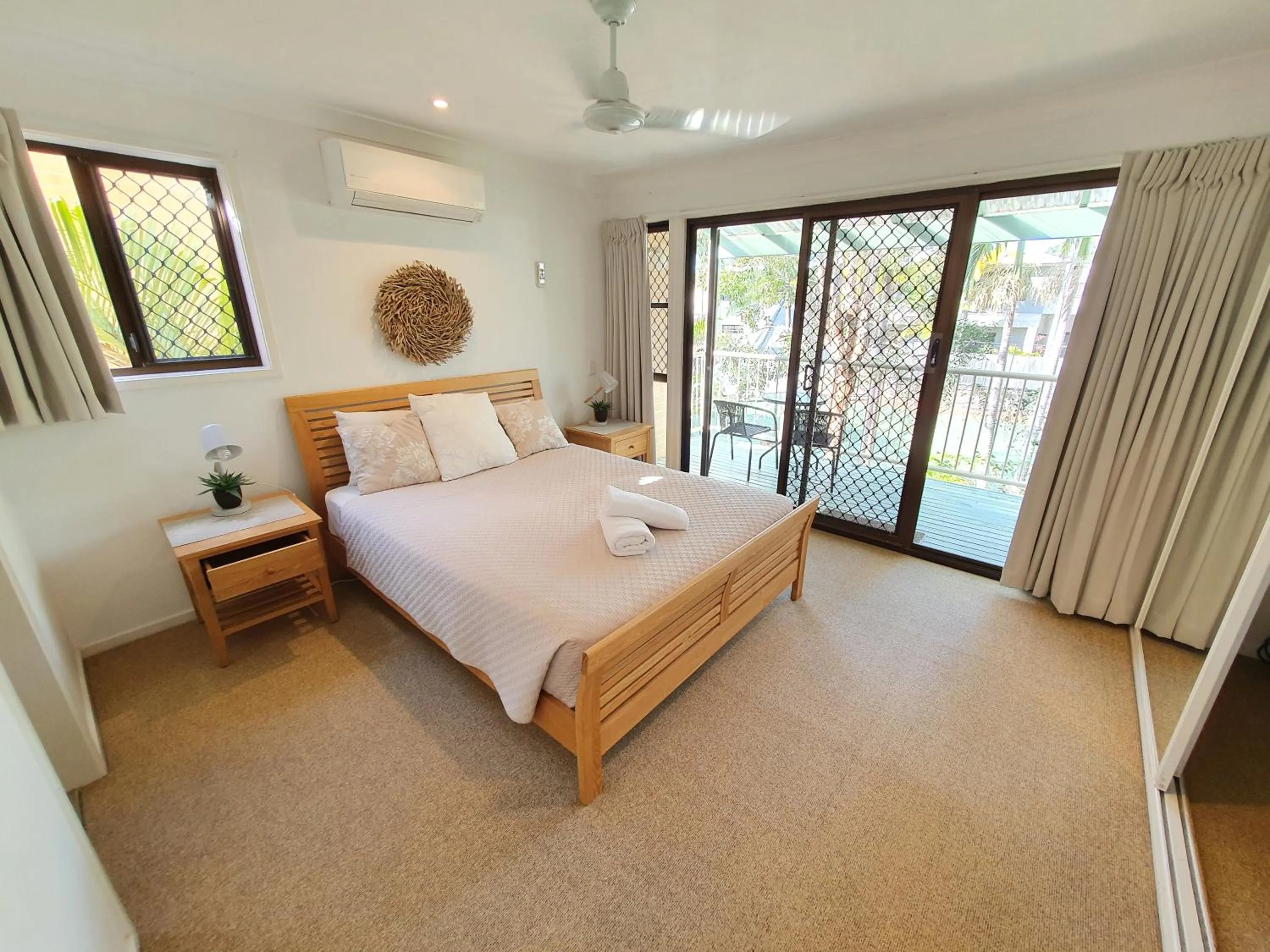 Bed in Noosa Village River Resort