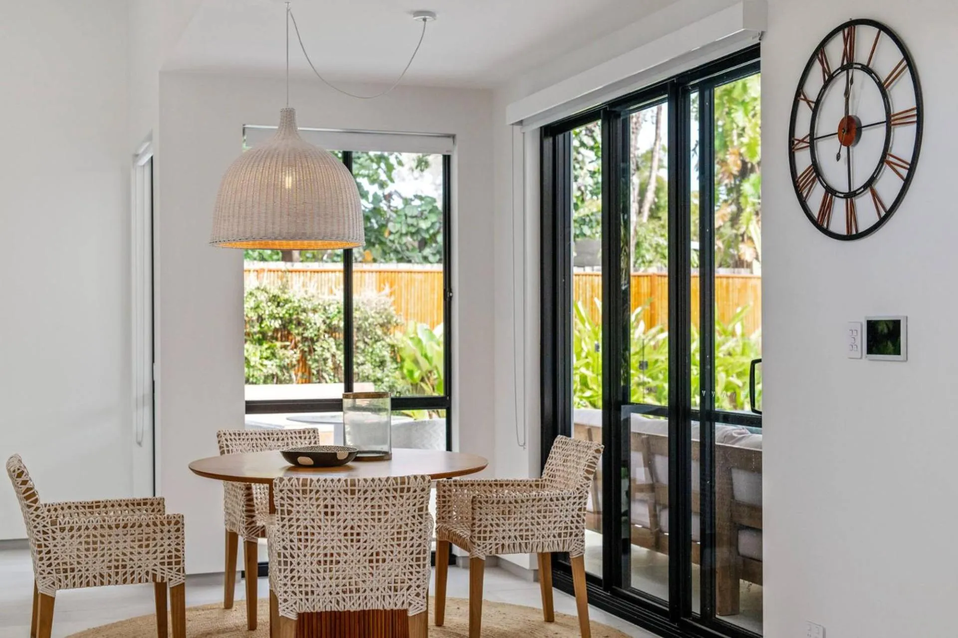 Seating area in Noosa Village River Resort