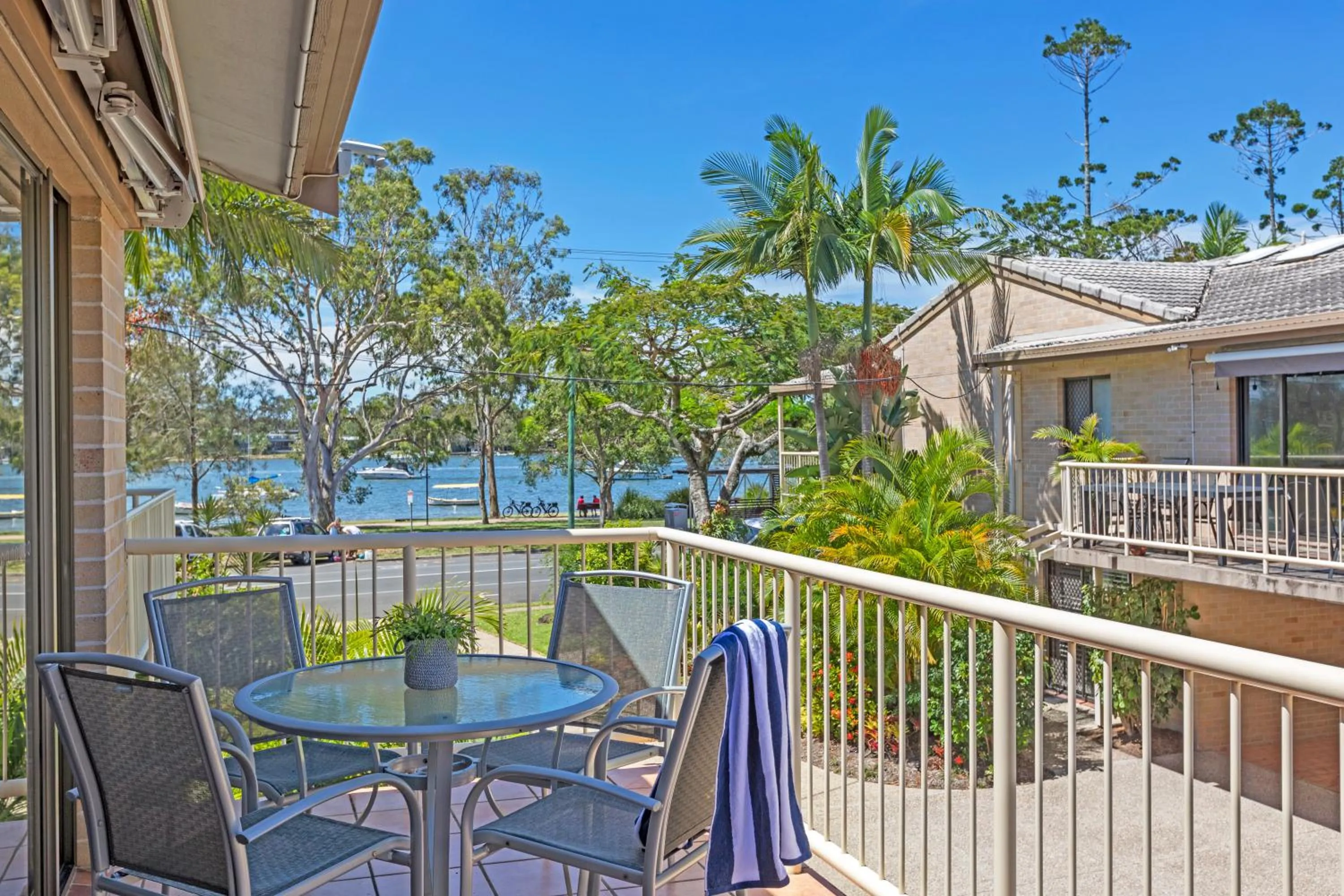 Balcony/Terrace in Noosa Village River Resort