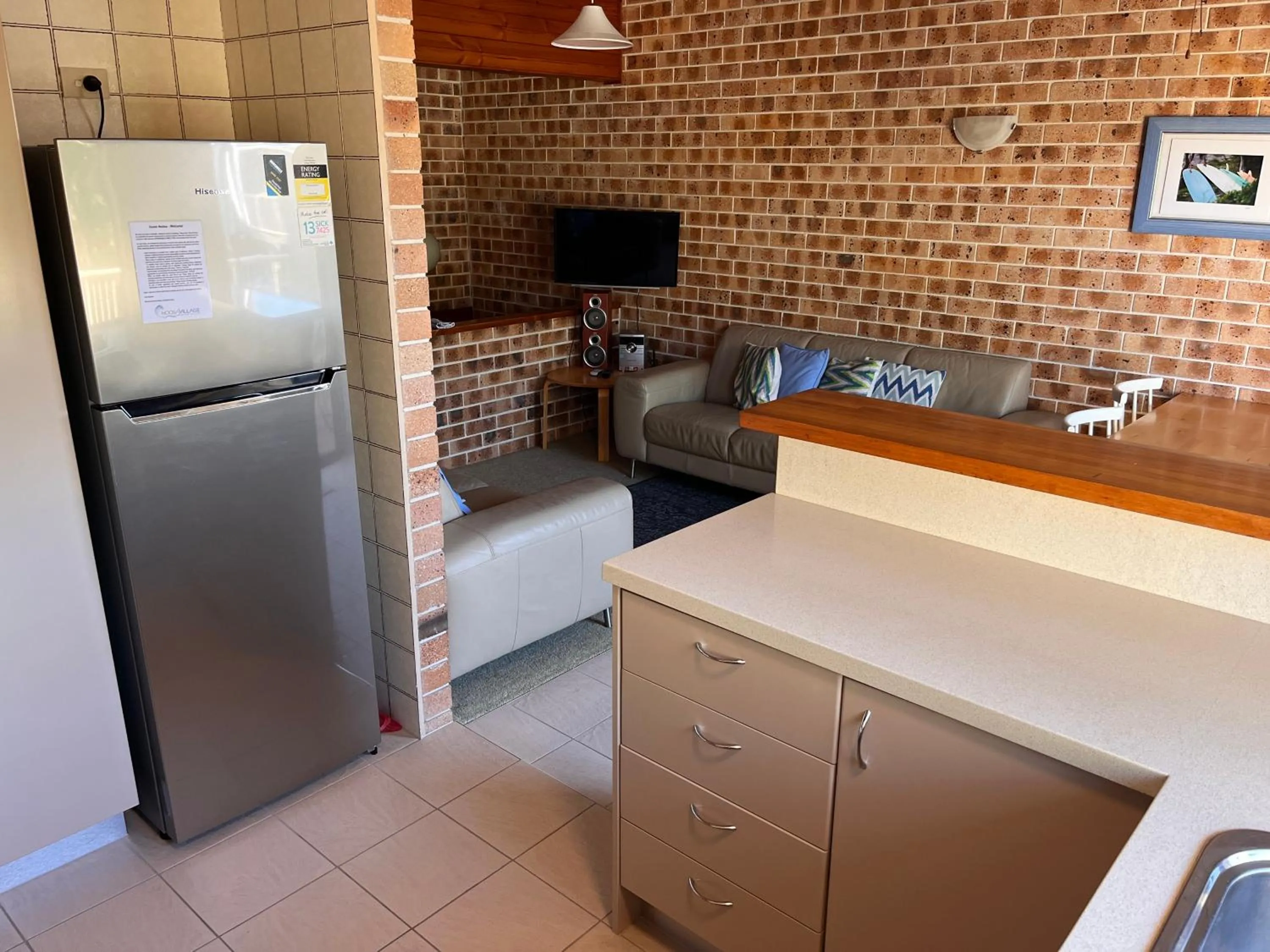 Kitchen or kitchenette in Noosa Village River Resort