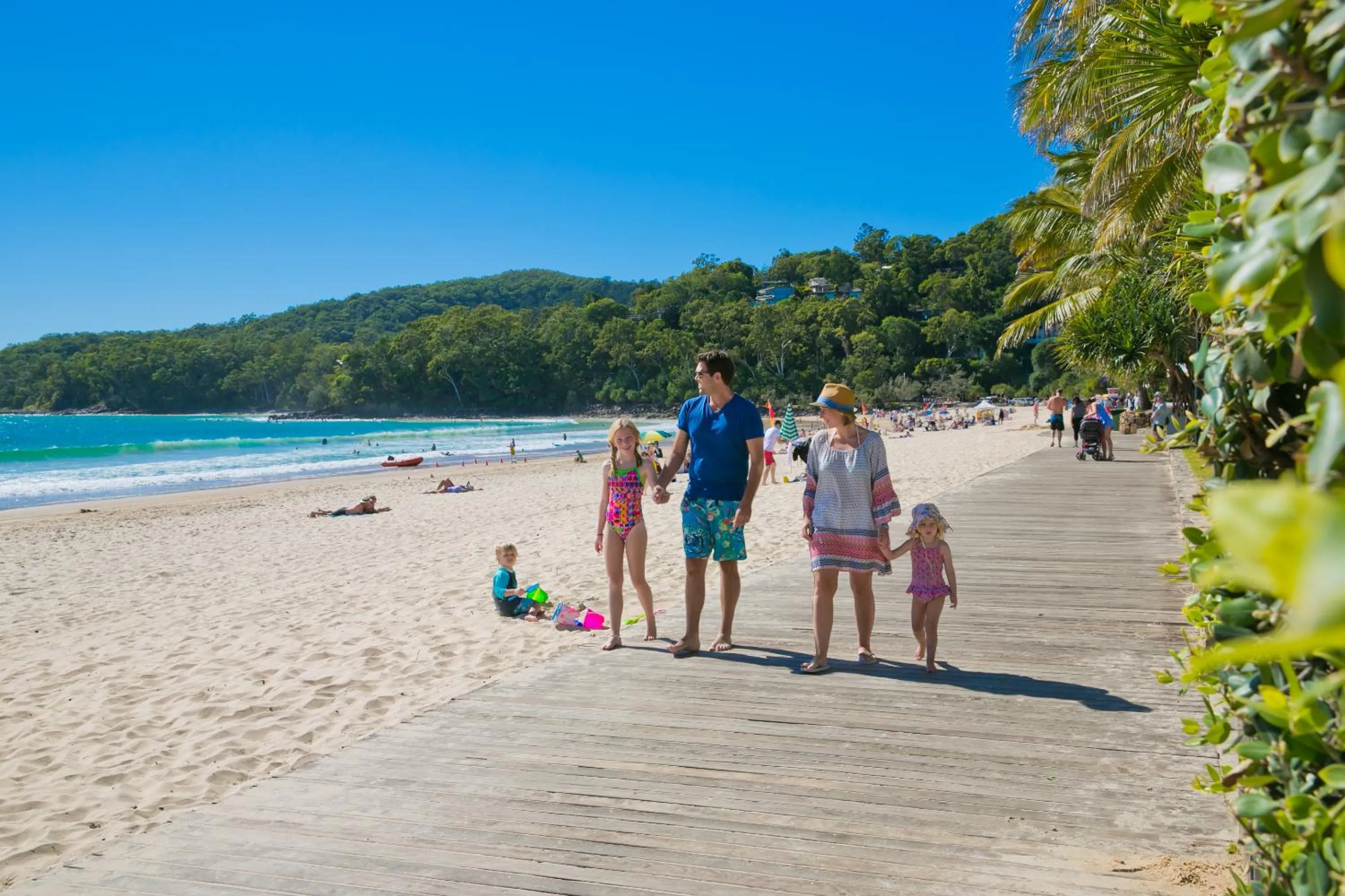 Beach in Ocean Breeze Resort
