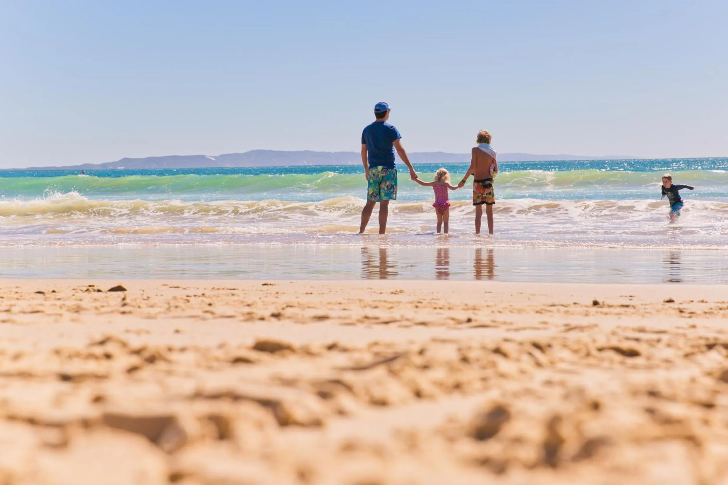 Beach in Ocean Breeze Resort