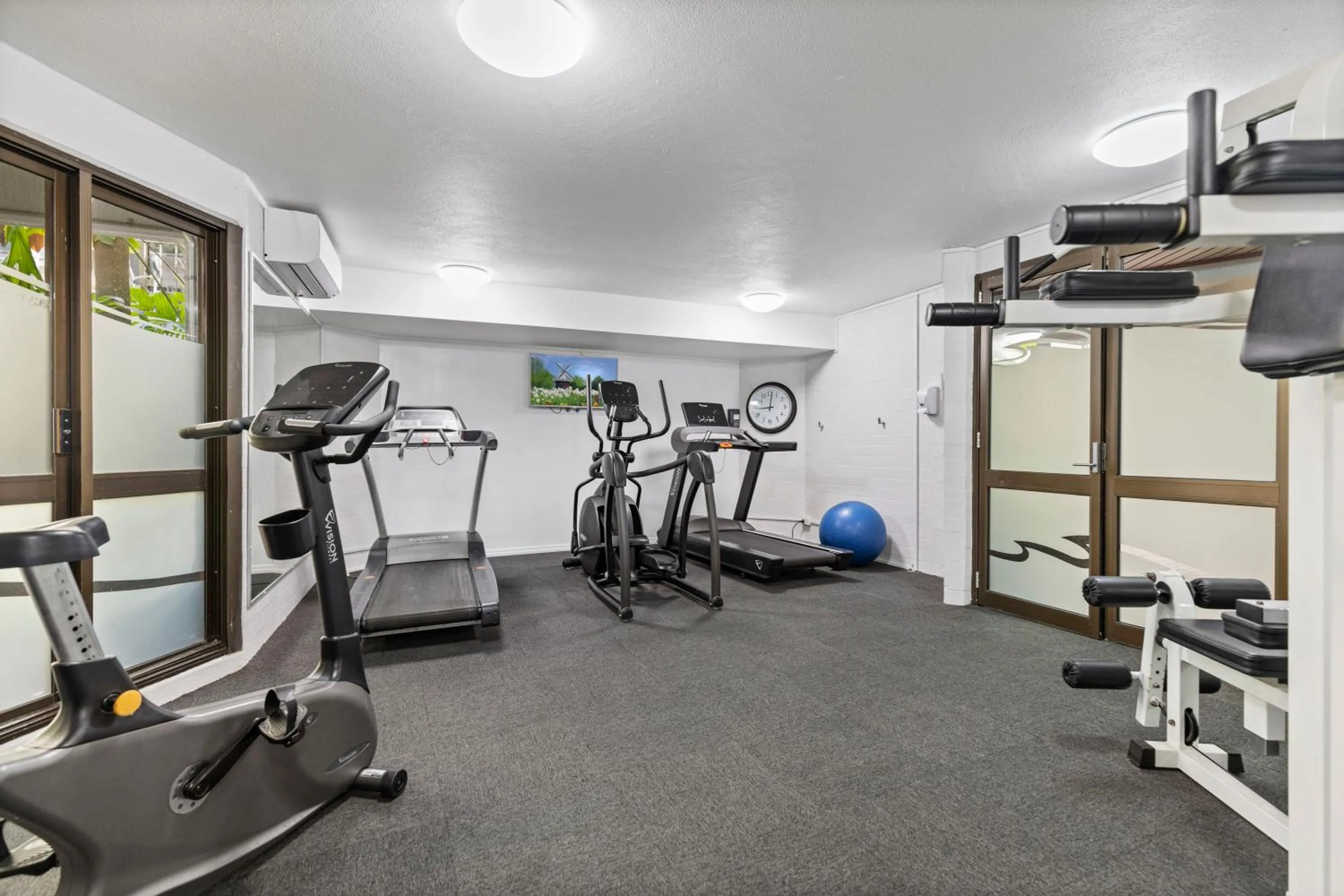Fitness centre/facilities in Ocean Breeze Resort