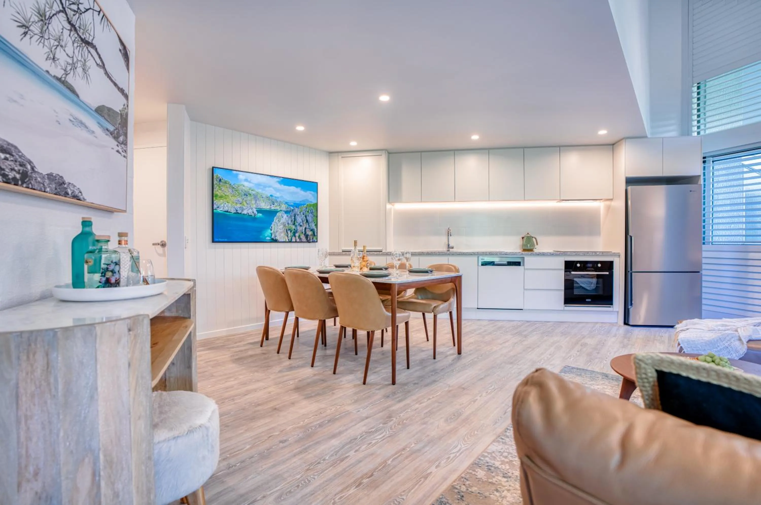 Kitchen or kitchenette in Ocean Breeze Resort