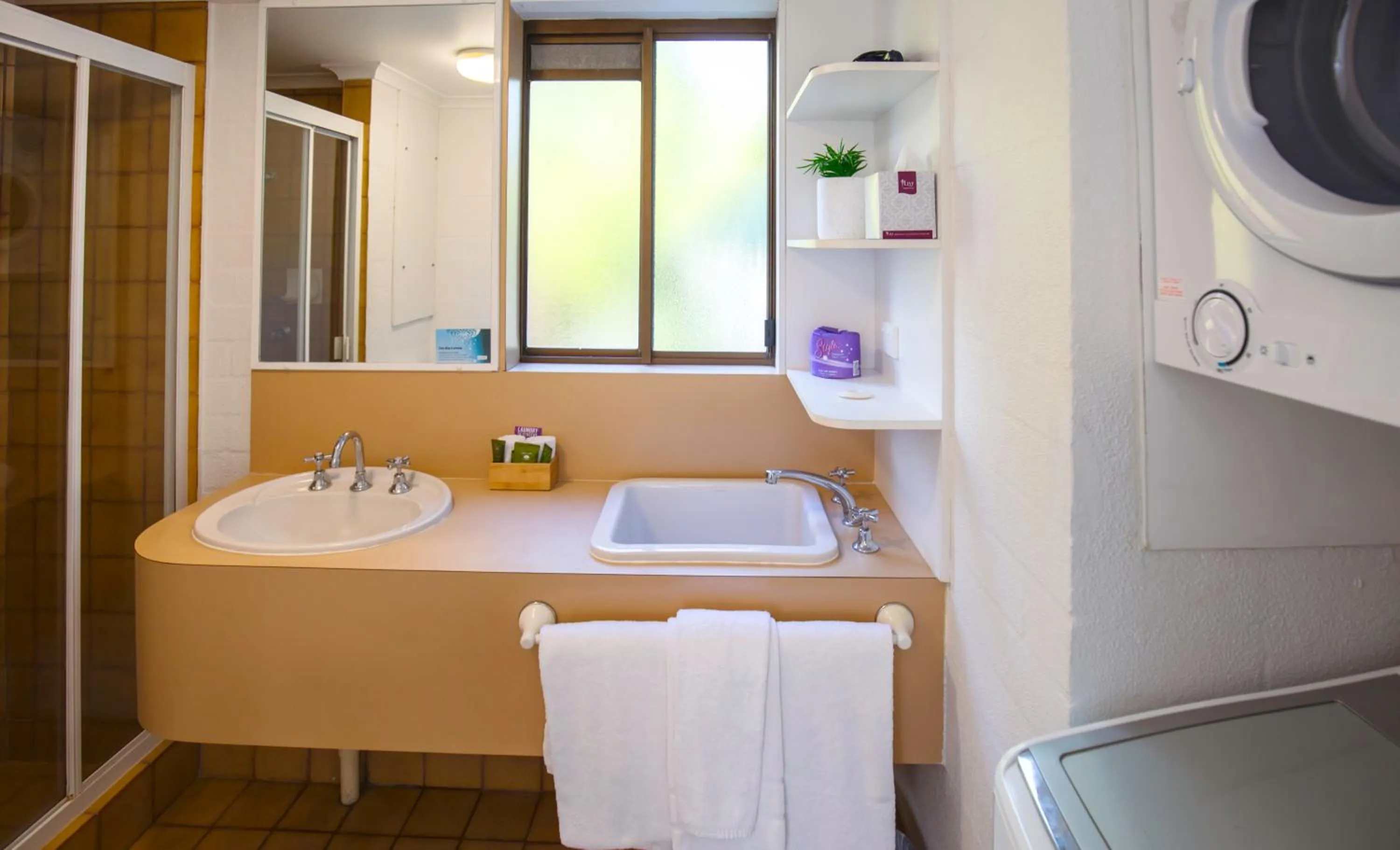 Shower in Ocean Breeze Resort