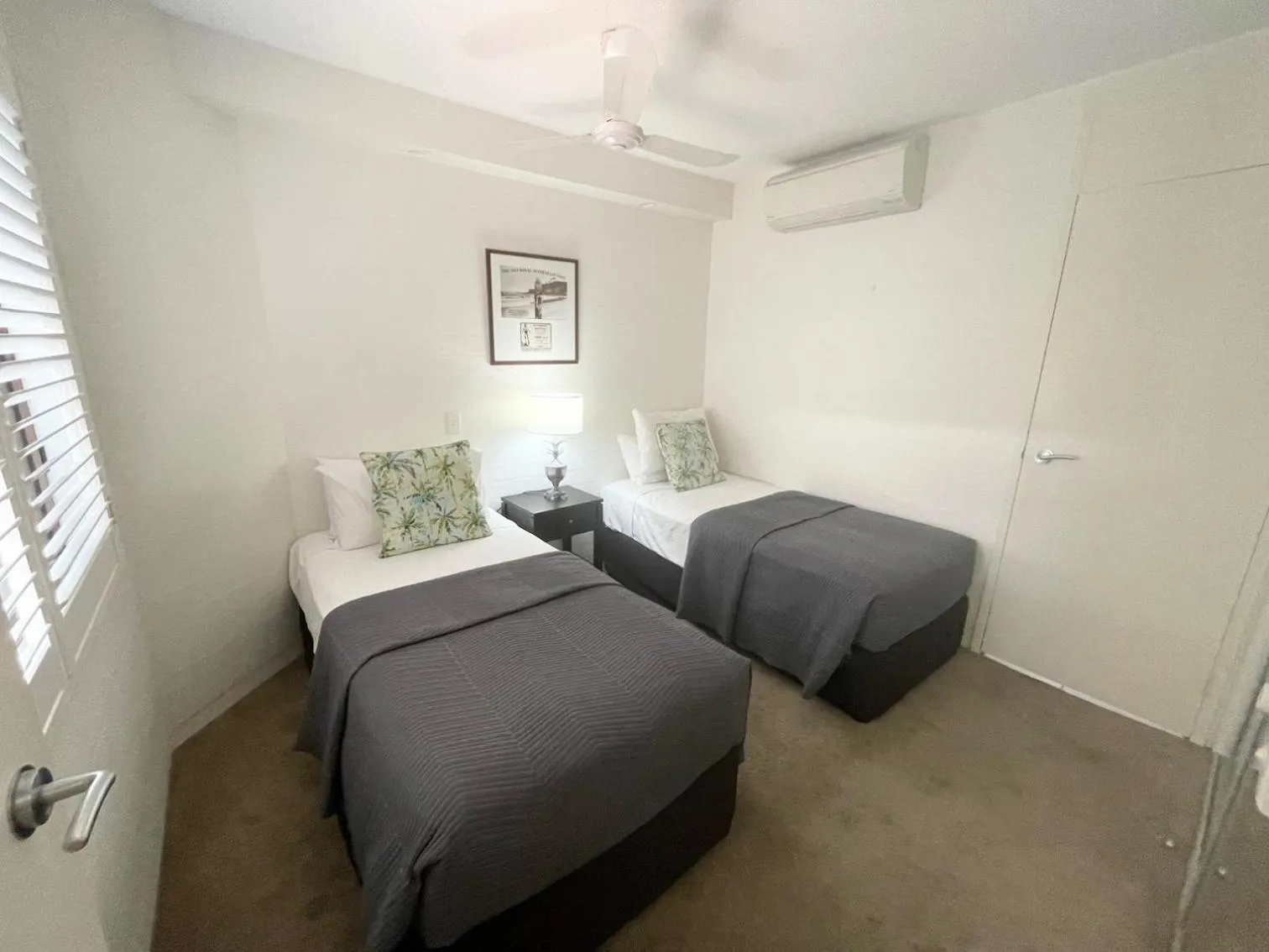 Bed in Ocean Breeze Resort