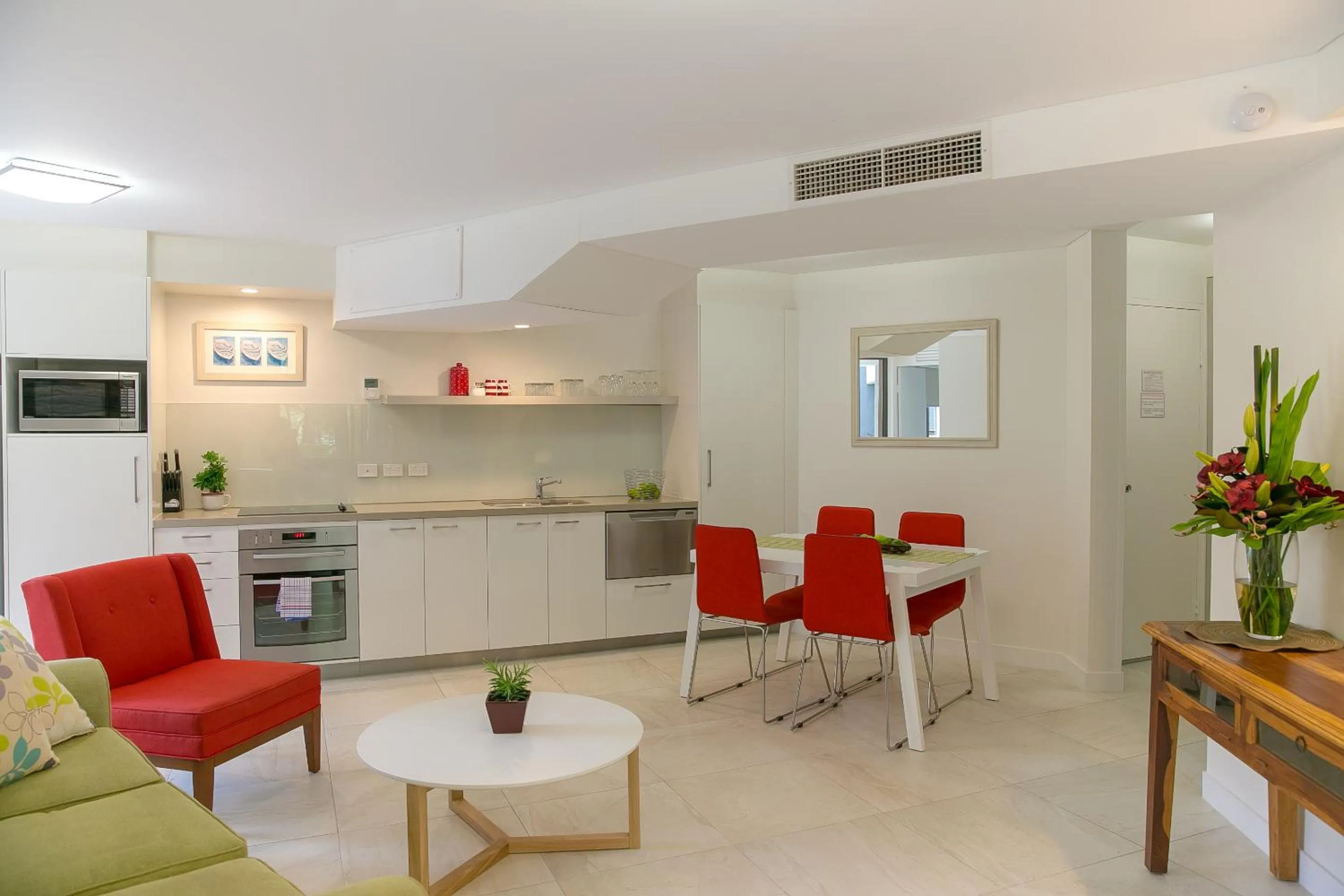 Kitchen or kitchenette in Ocean Breeze Resort