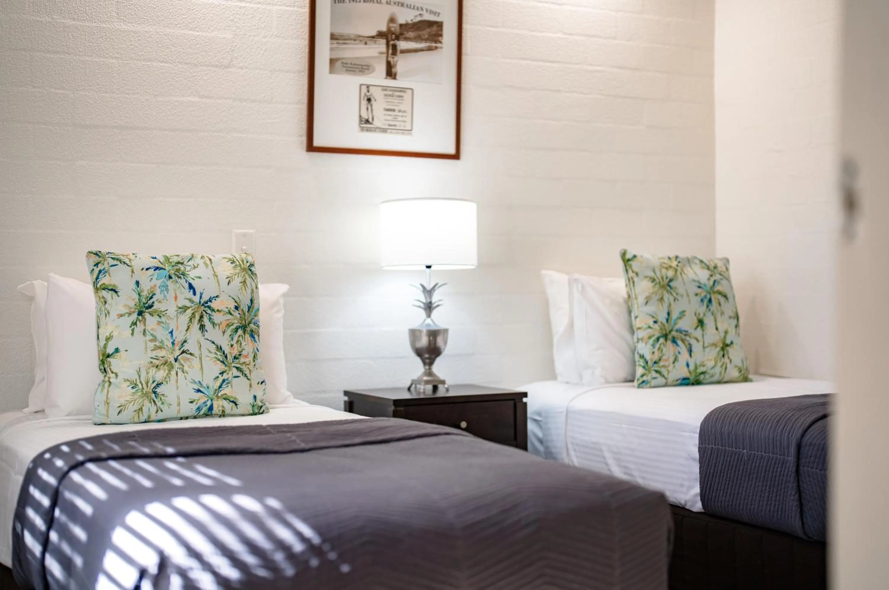 Bed in Ocean Breeze Resort