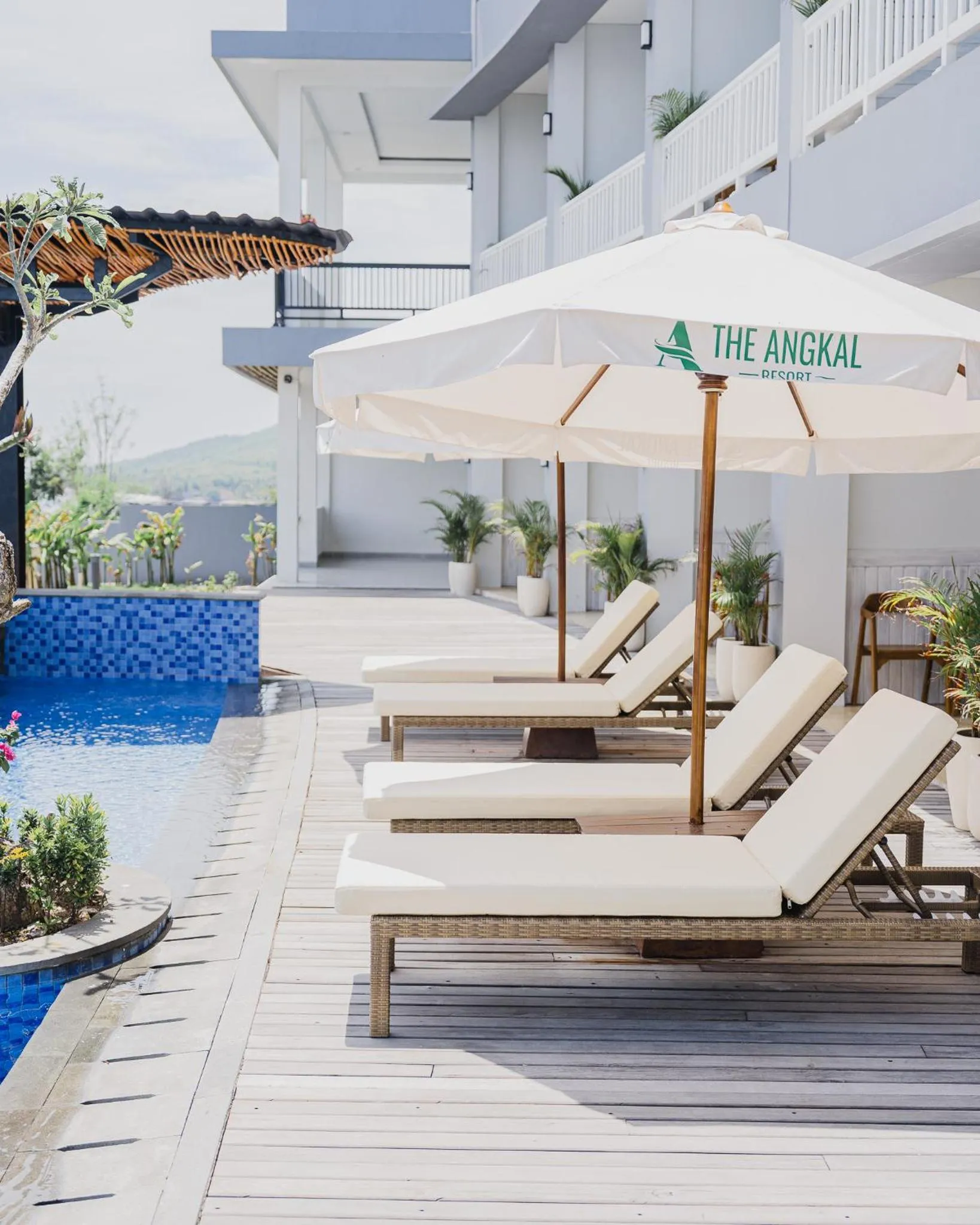 Swimming pool in The Angkal Resort