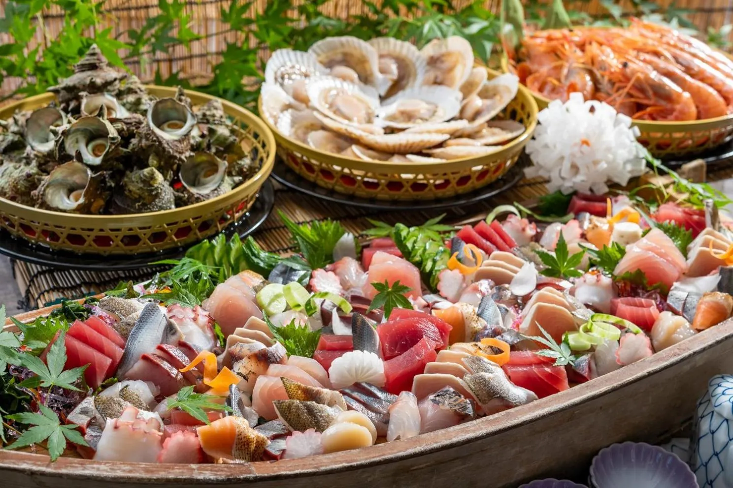 Buffet breakfast in Shirahama Ocean Resort