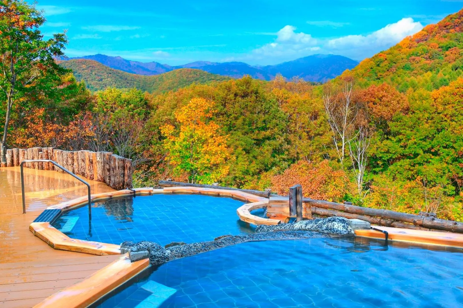 Hot Spring Bath in Minakami Kogen Hotel 200