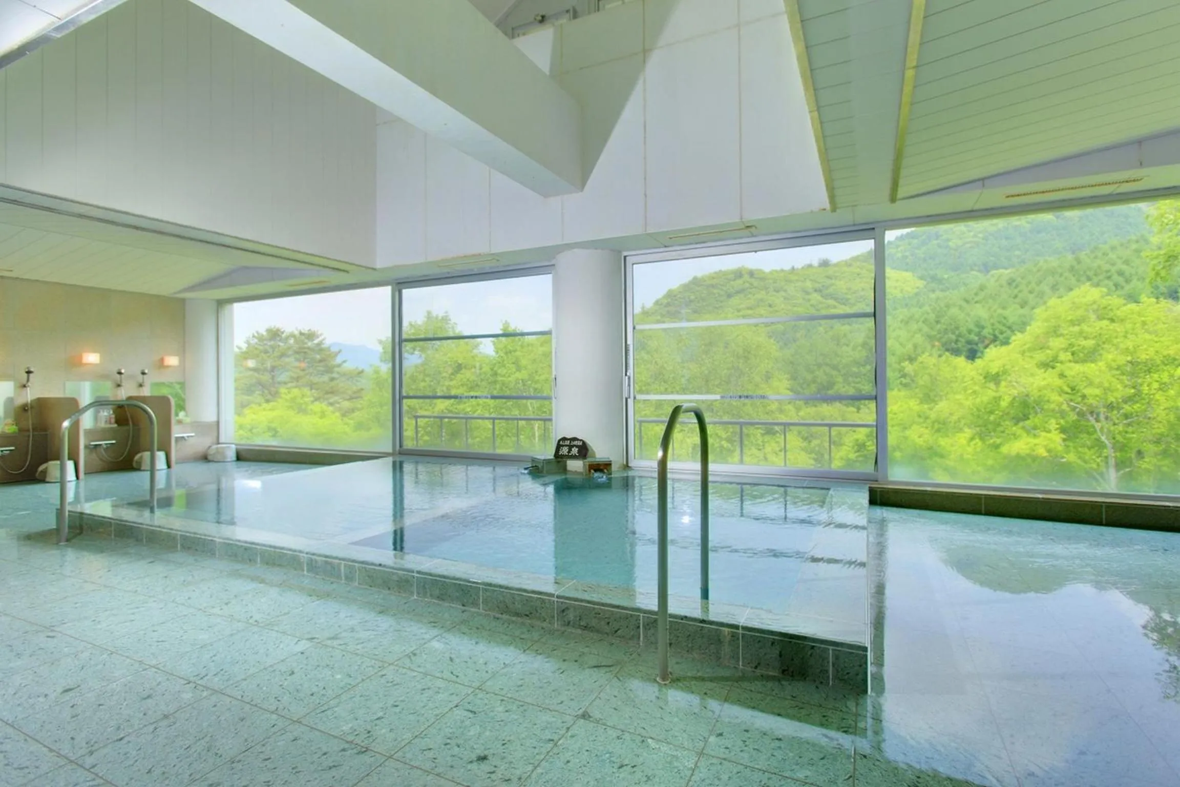 Hot Spring Bath in Minakami Kogen Hotel 200