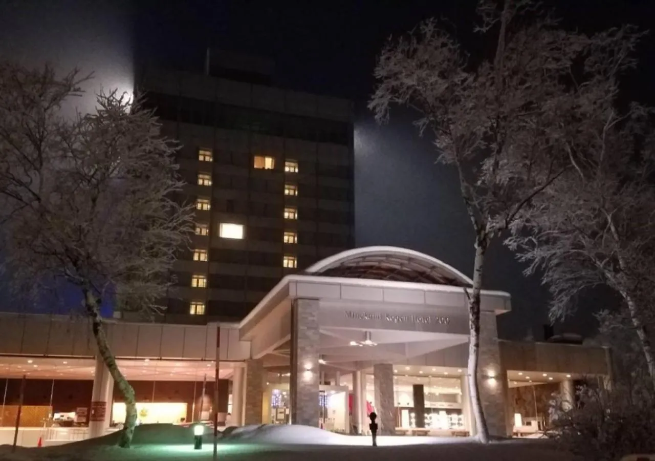 Facade/entrance in Minakami Kogen Hotel 200