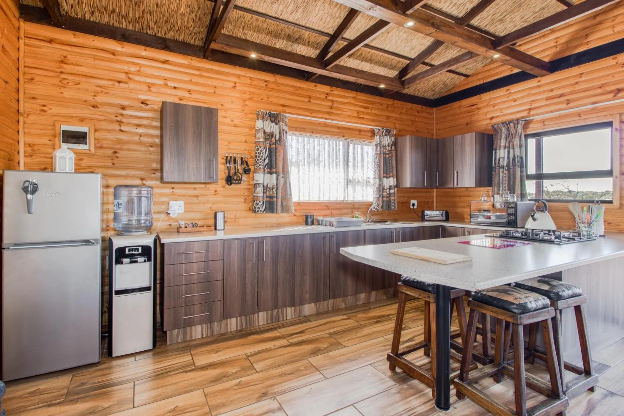 kitchen in Abendruhe Lodge