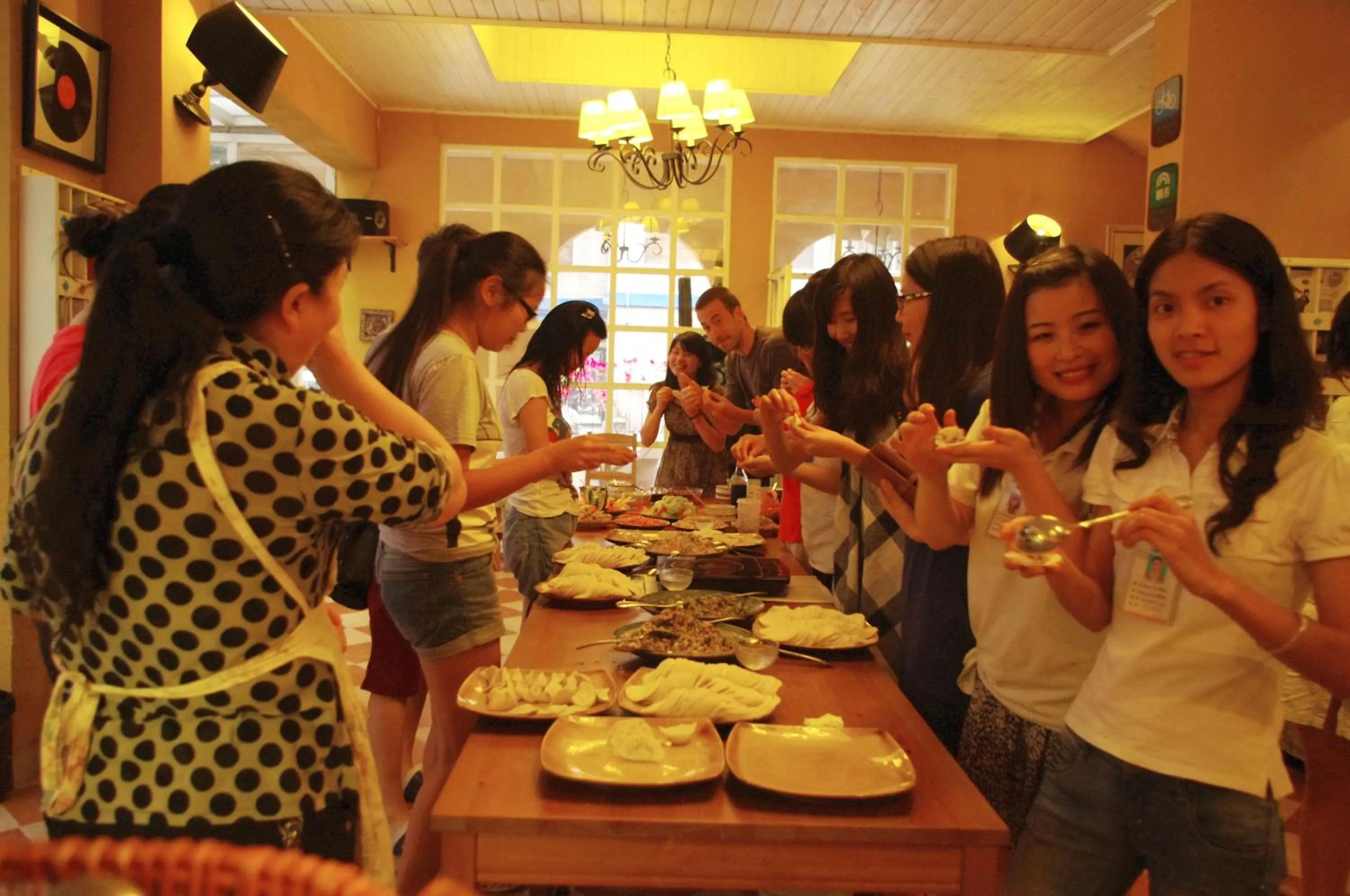 People in Nova Traveller's Lodge